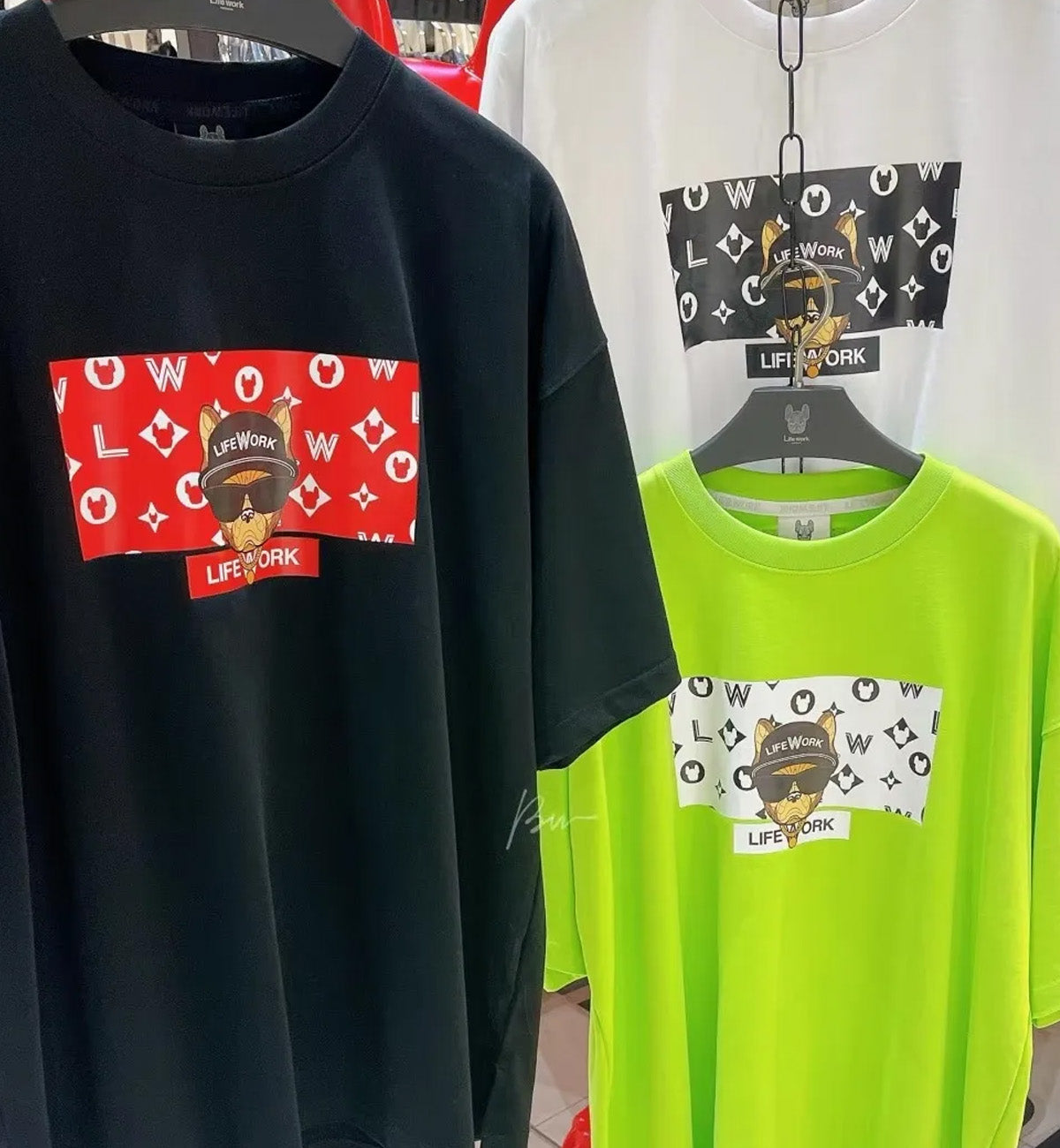 Lifework Dog Face Logo T-Shirt SS24 V3