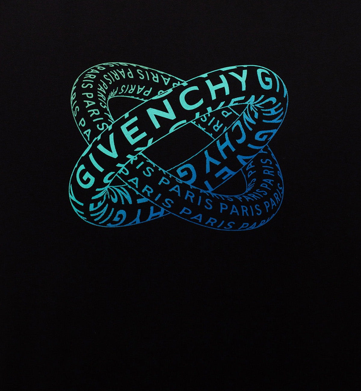 Givenchy Rings Printed T-Shirt (Black)