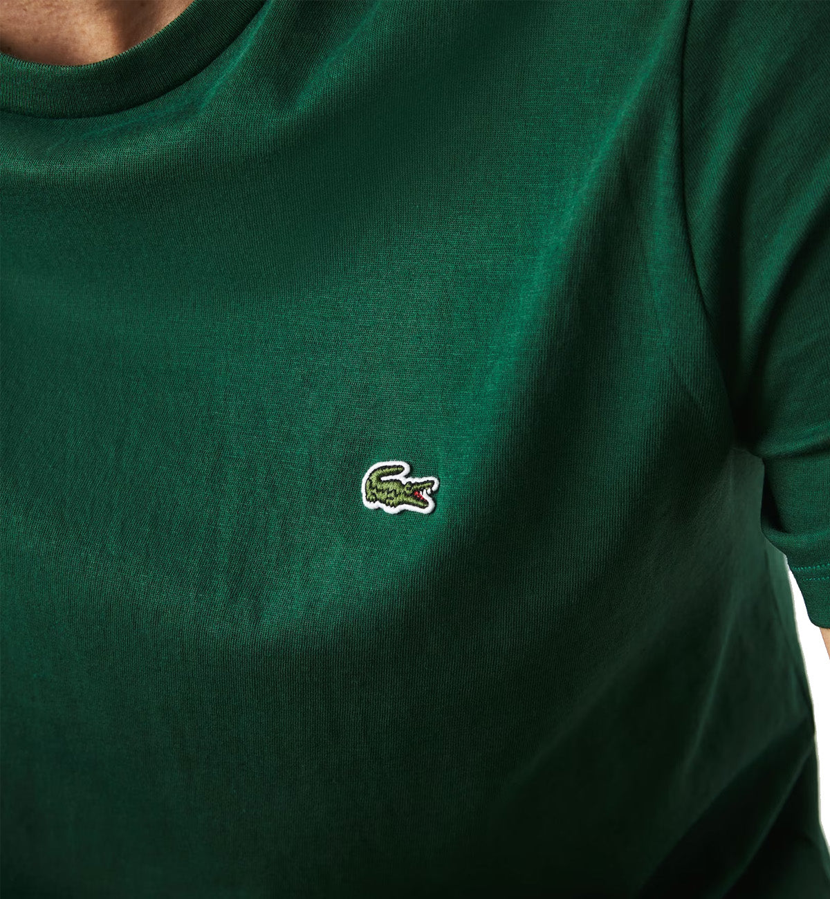 Lacoste Round Neck Small Logo T-Shirt (Green)