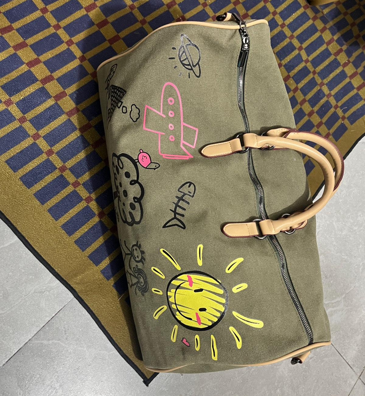 ResNonverba Sunny Duffel Bag (Olive)