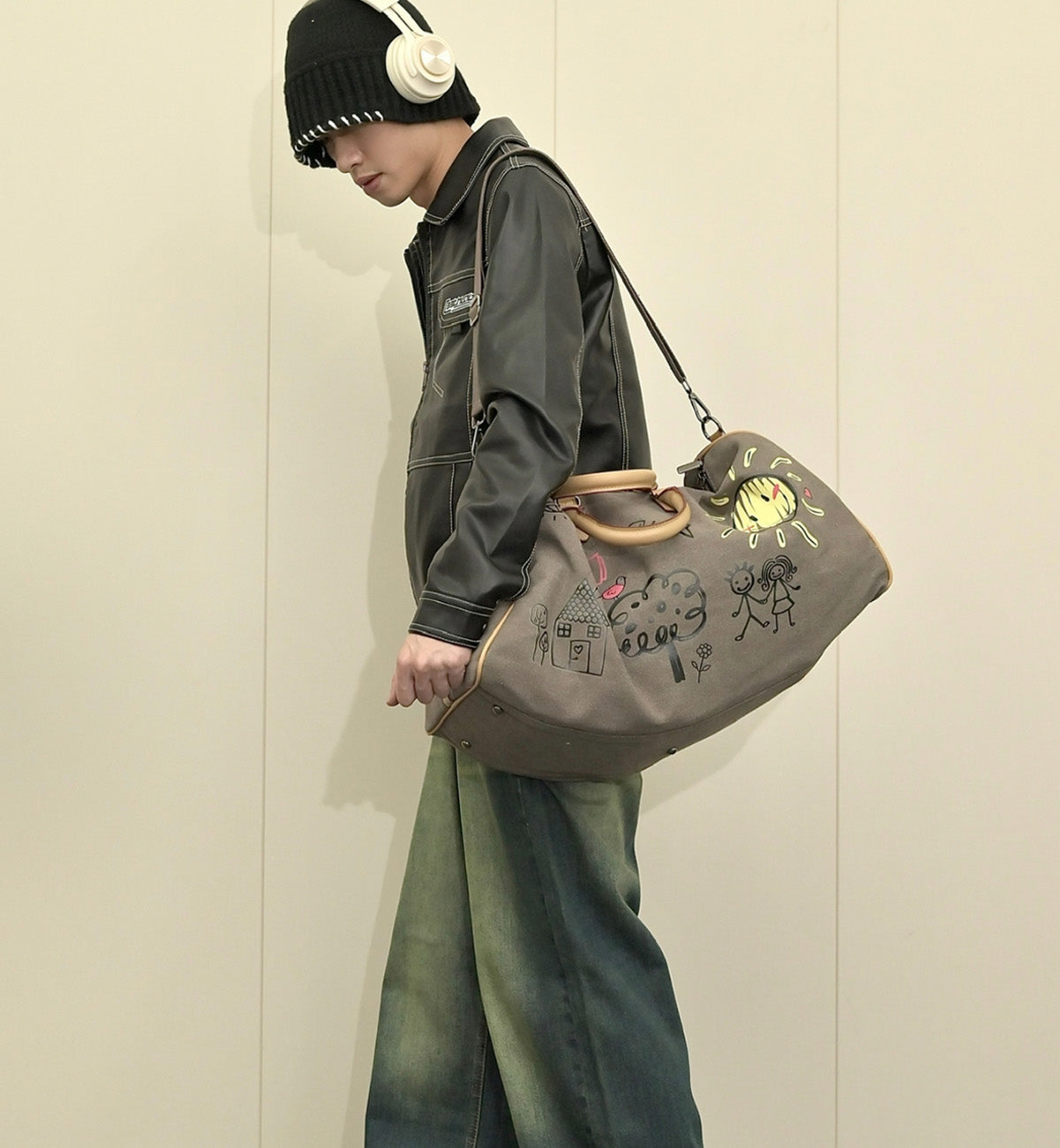 ResNonverba Sunny Duffel Bag (Brown)