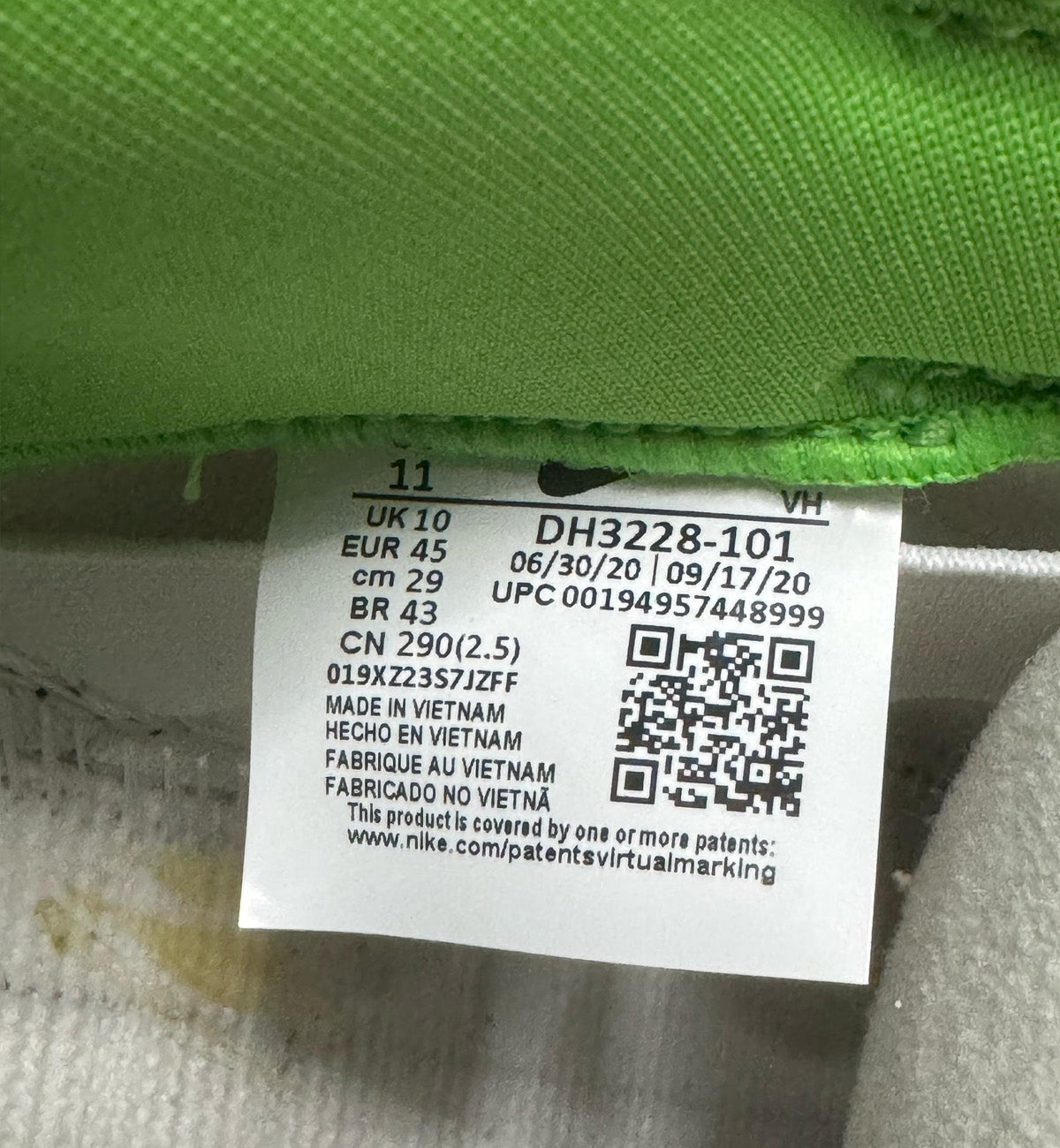[Pre-used] Nike SB Dunk Low Mean Green