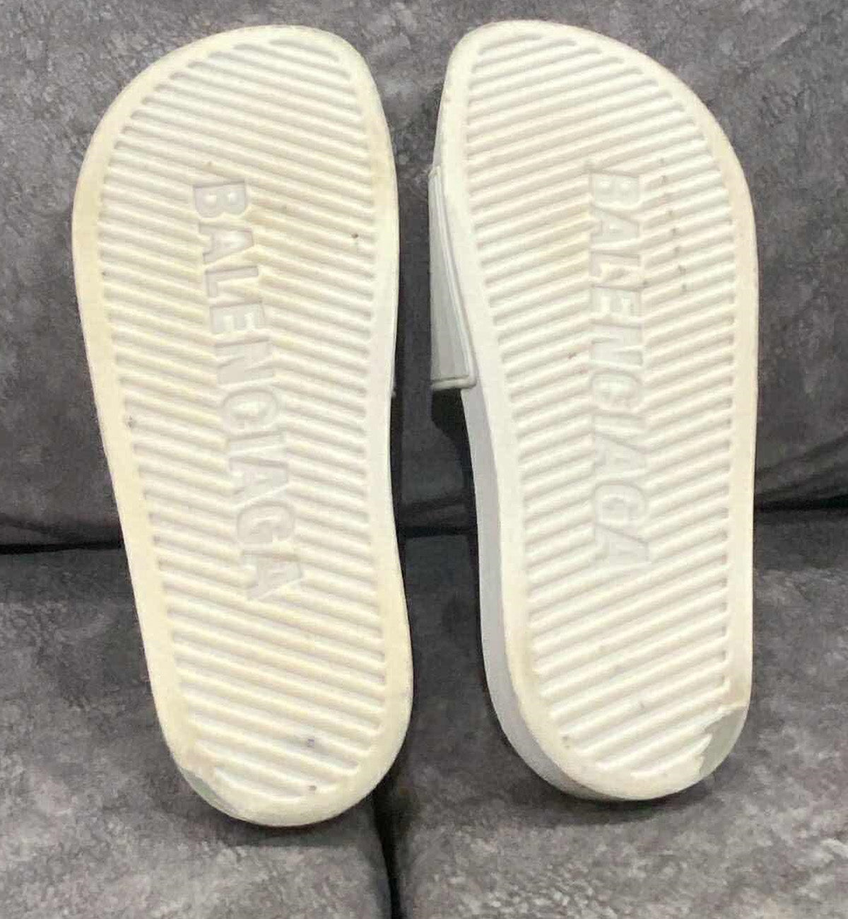 [Pre-Used] Balenciaga Pool Slides White