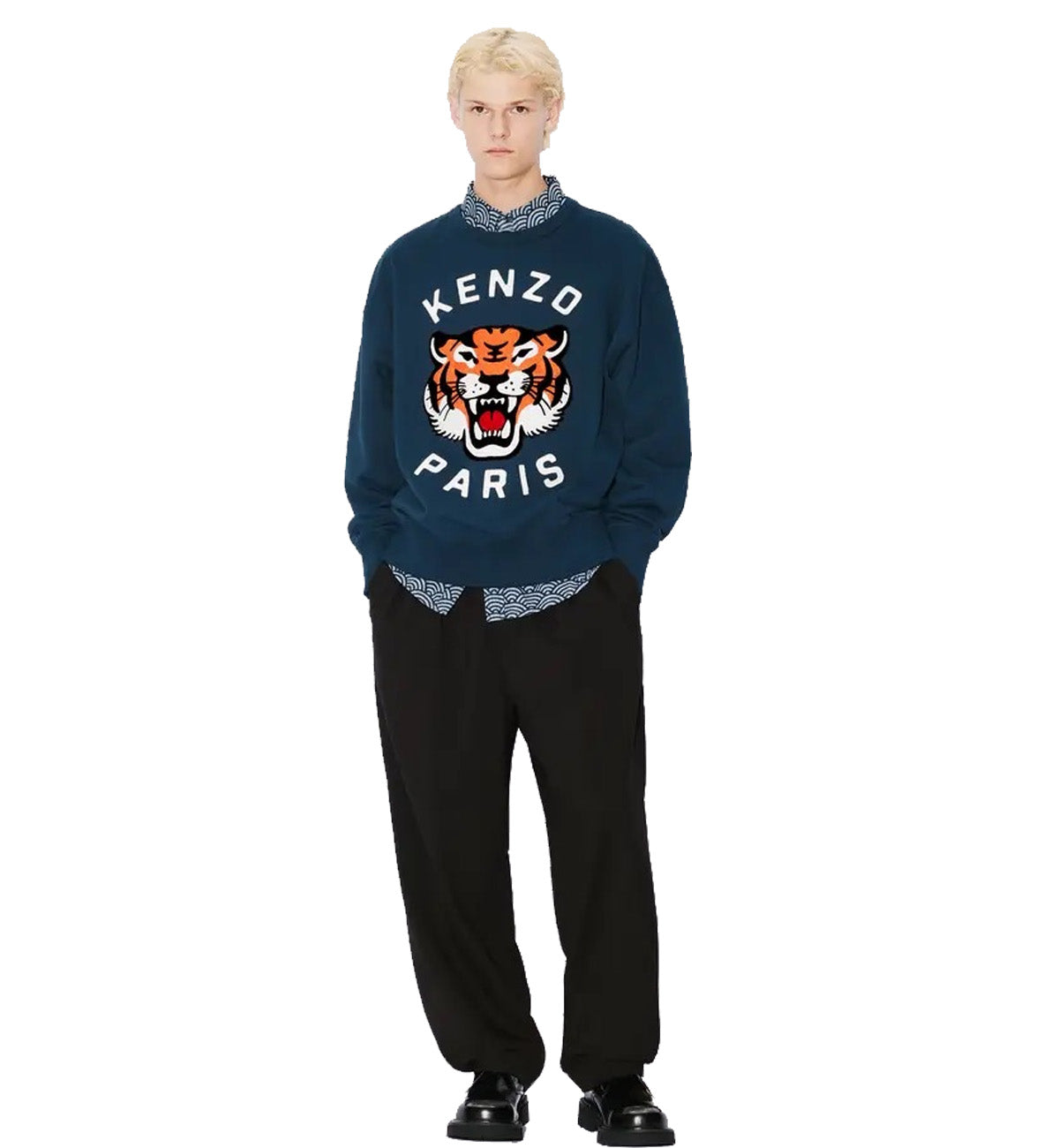 Kenzo Lucky Tiger Sweatshirt (Navy)