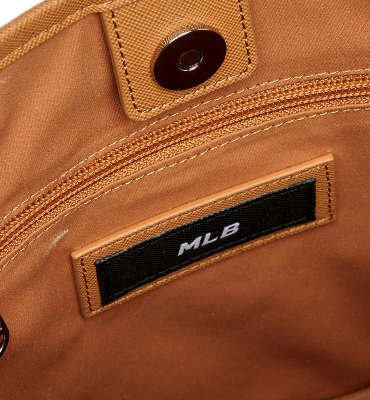 MLB Varsity Basic Canvas Bucket Bag NY Blue