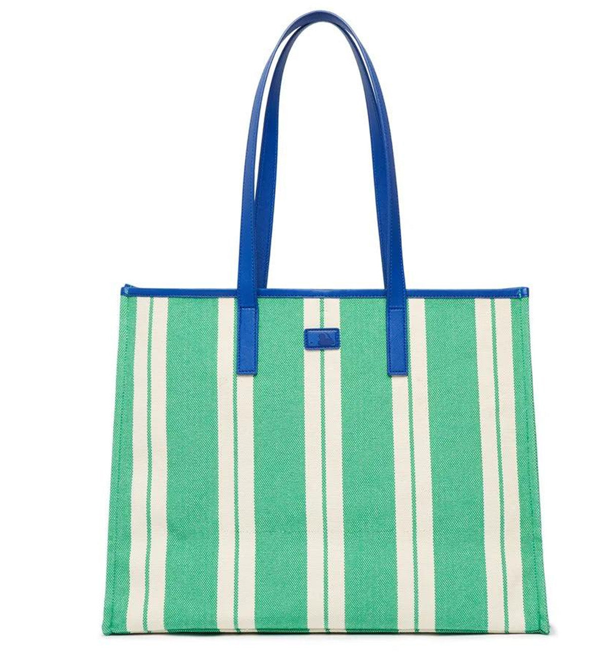 MLB Ethnic Stripe LA Tote Bag (Green)