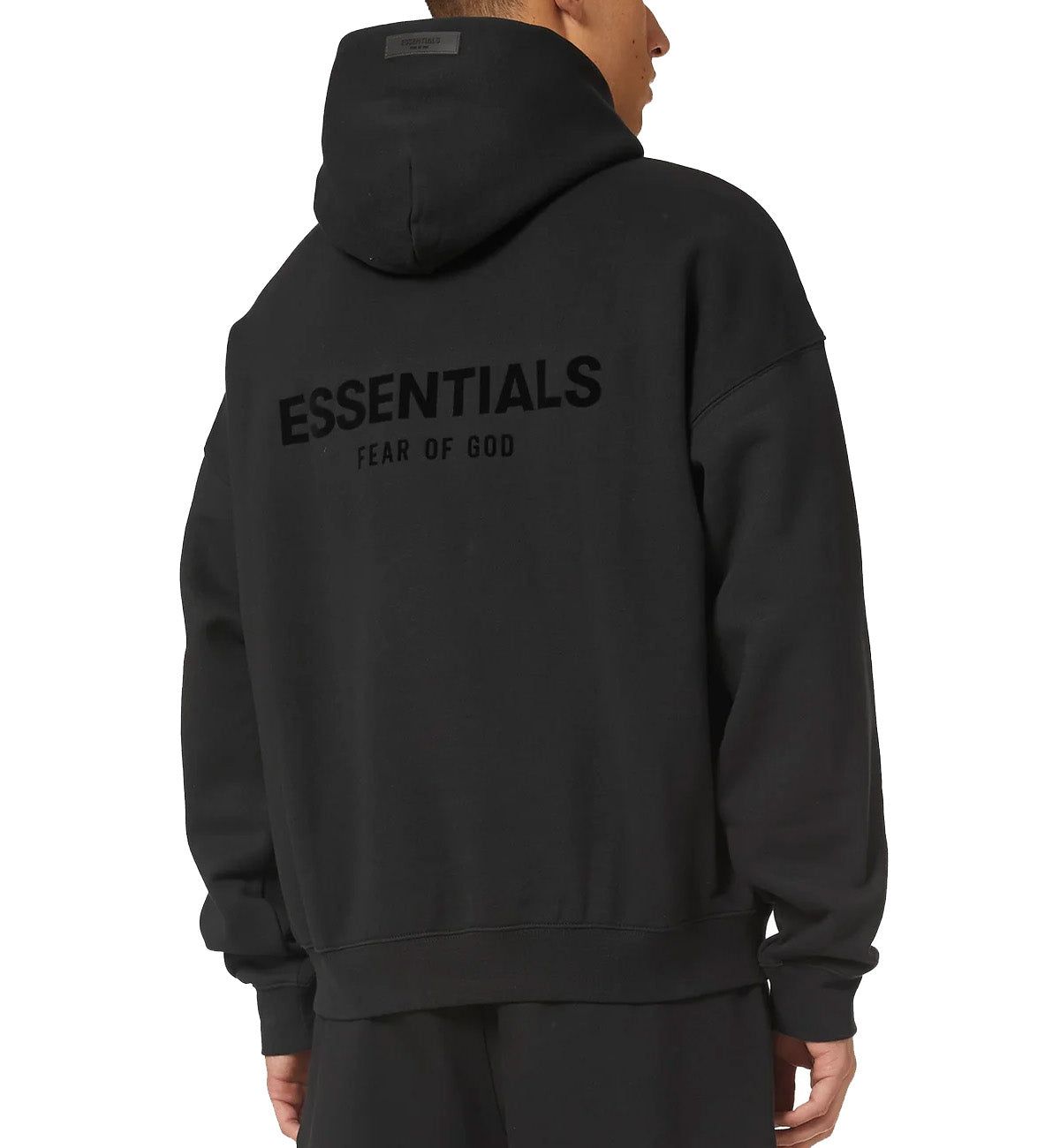 Fear of God Essentials SS22 Hoodie (Black Limo)