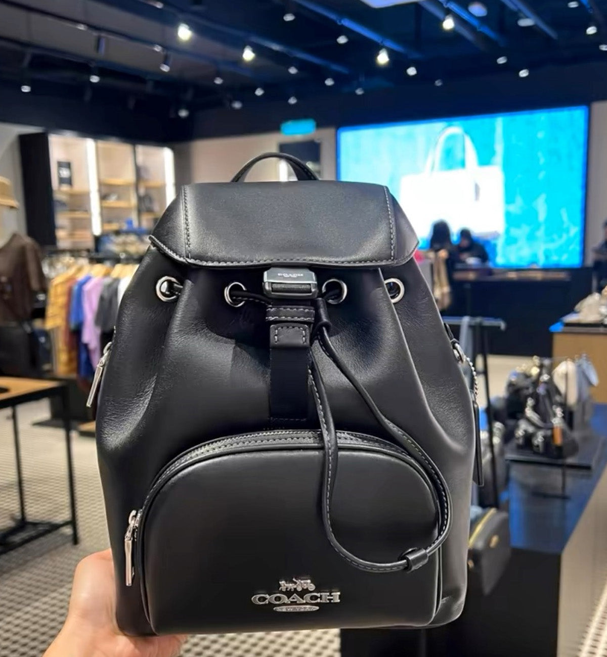 Coach Pace Backpack (Black) The Factory KL Coach Pace Backpack (Black) The Factory KL