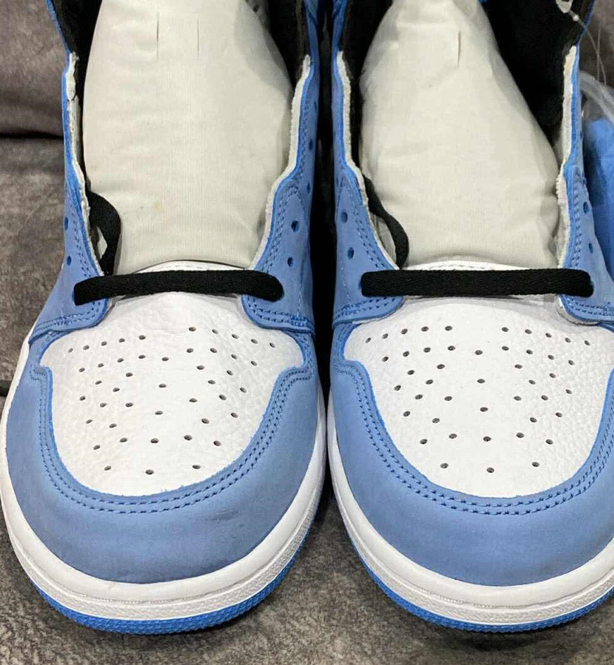 [Pre-Used] AJ1 High University Blue Suede