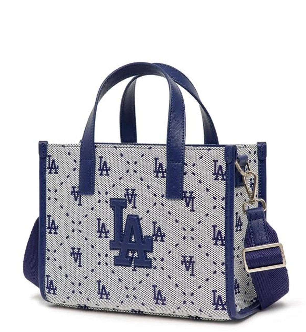 MLB Diamond Monogram S Tote Bag LA Dodgers