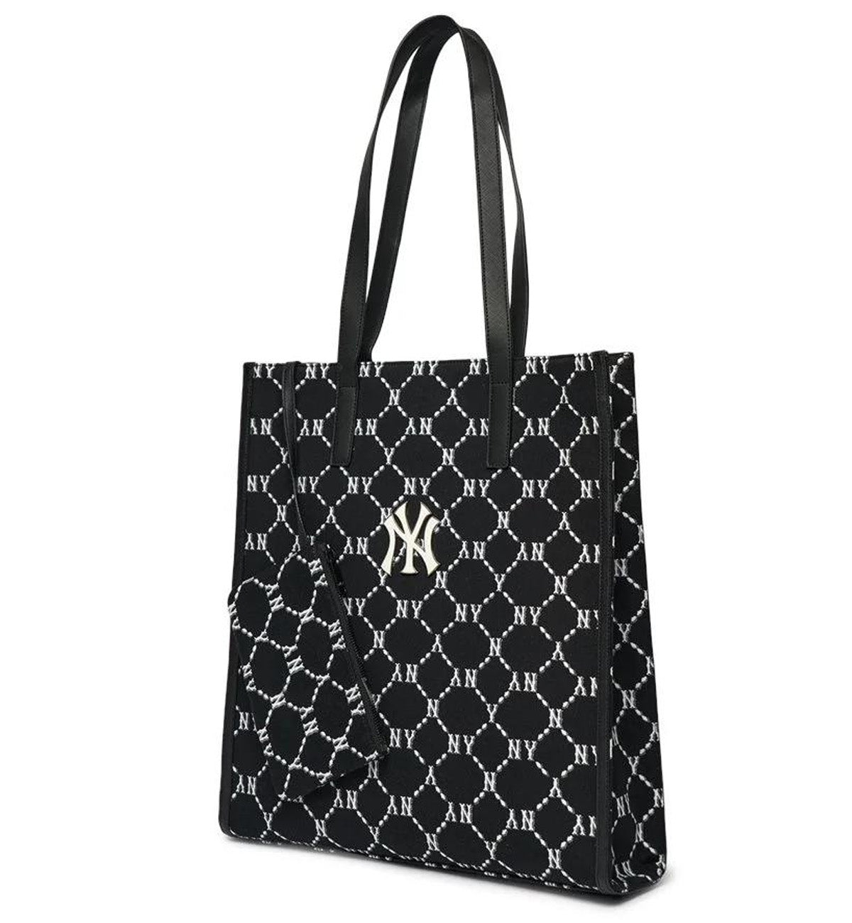 MLB Diamond Jackquard Tote Bag NY (Black)