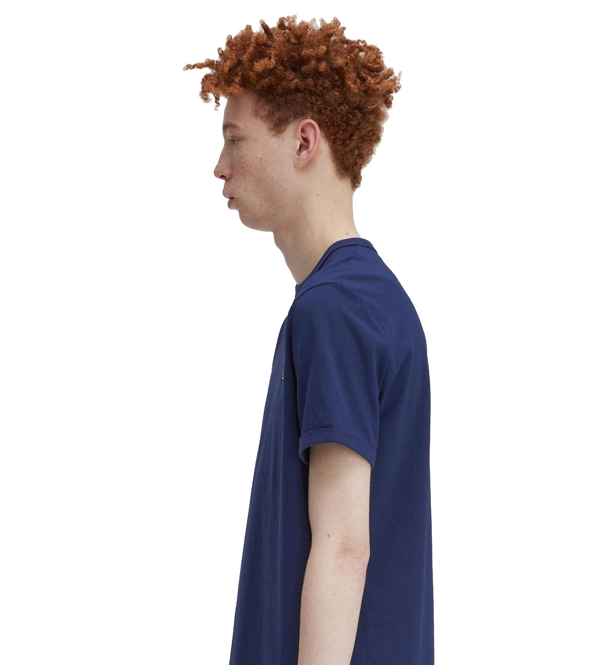 Fred Perry Small Logo T-Shirt (Blue)