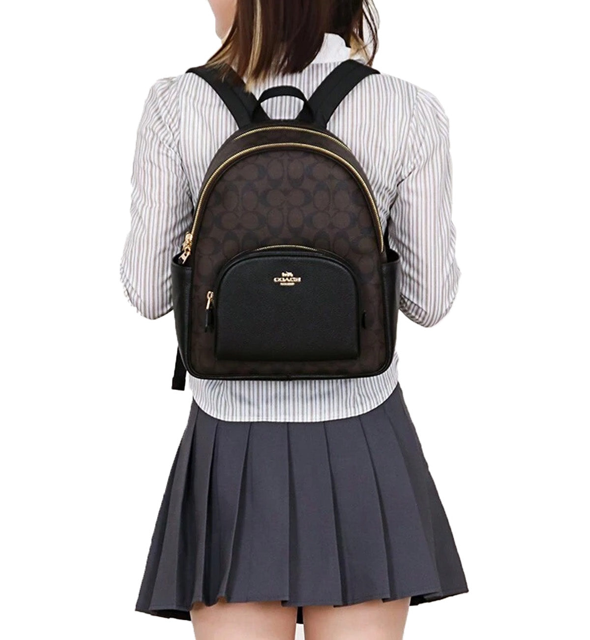 Coach Brown Court Backpack