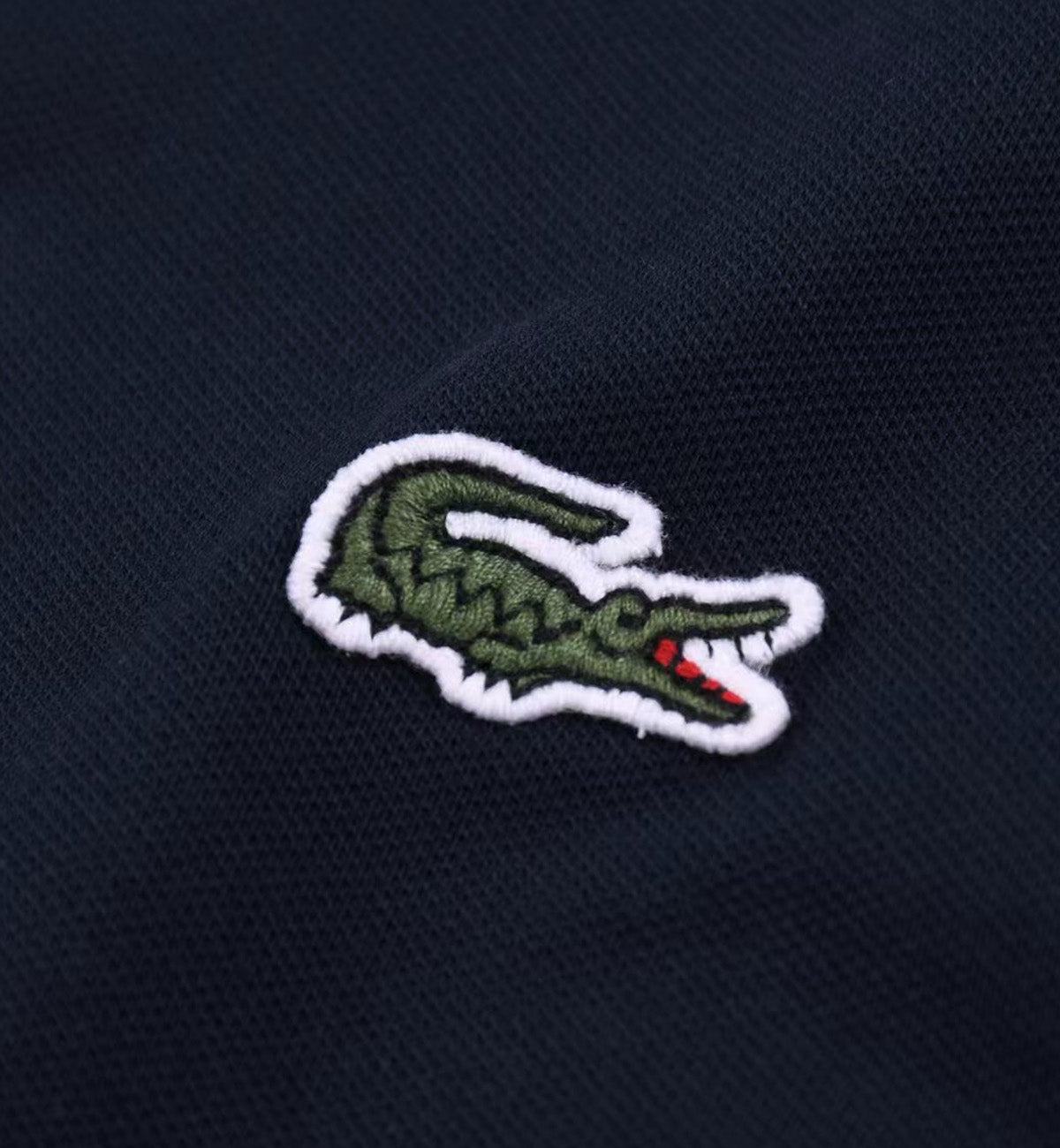 Lacoste Polo Long Sleeve Shirt (Black)