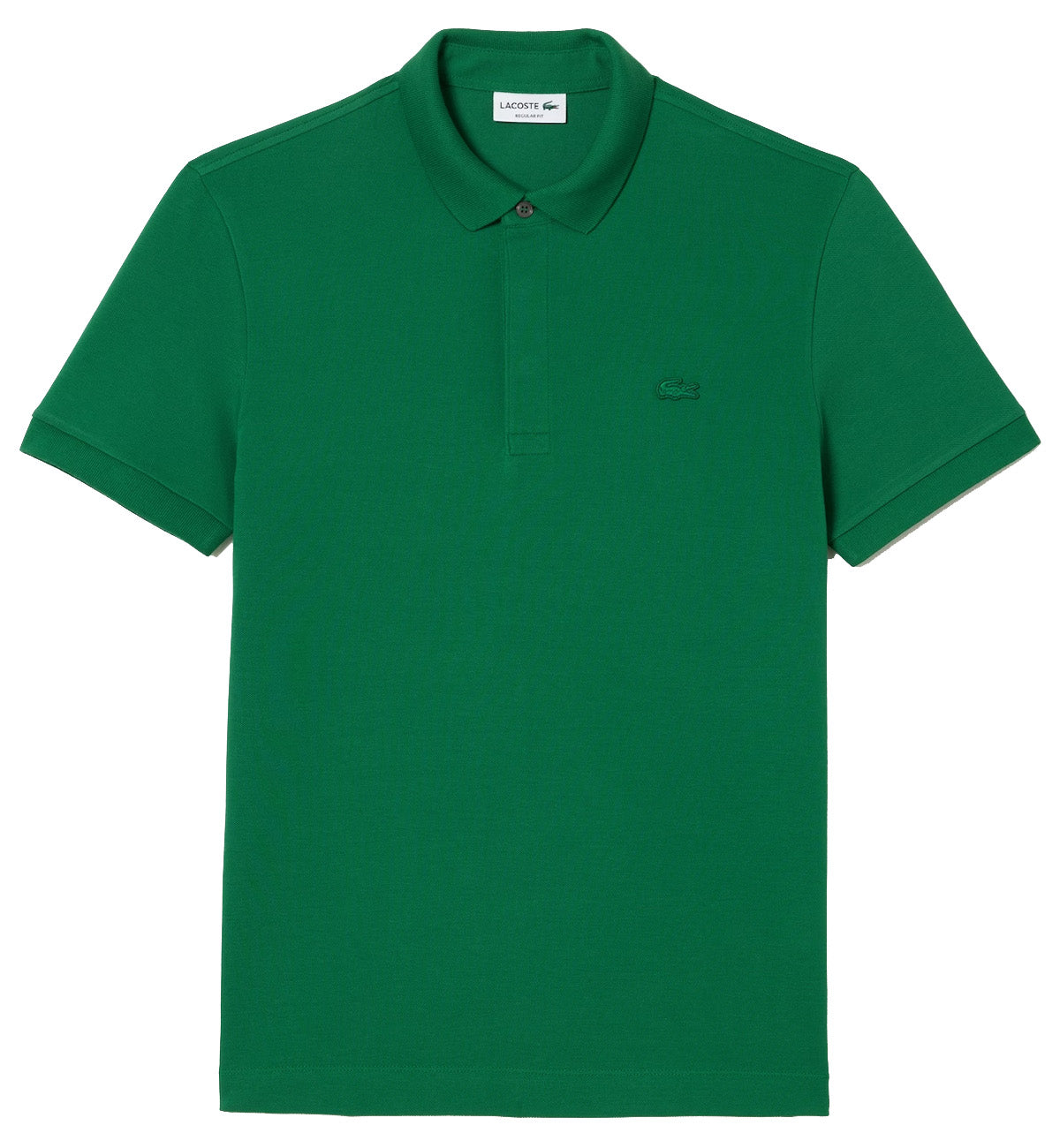 Lacoste Regular Fit Piqué Polo Shirt (Green)