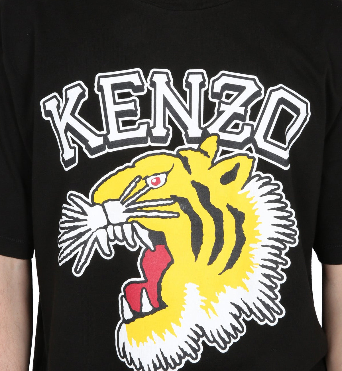 Kenzo Varsity Jungle Tiger Tee (Black)