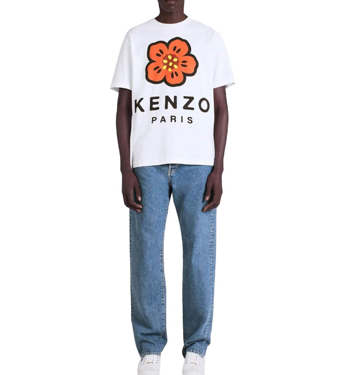 Kenzo 'Boke Flower Small Paris' T-shirt (White)