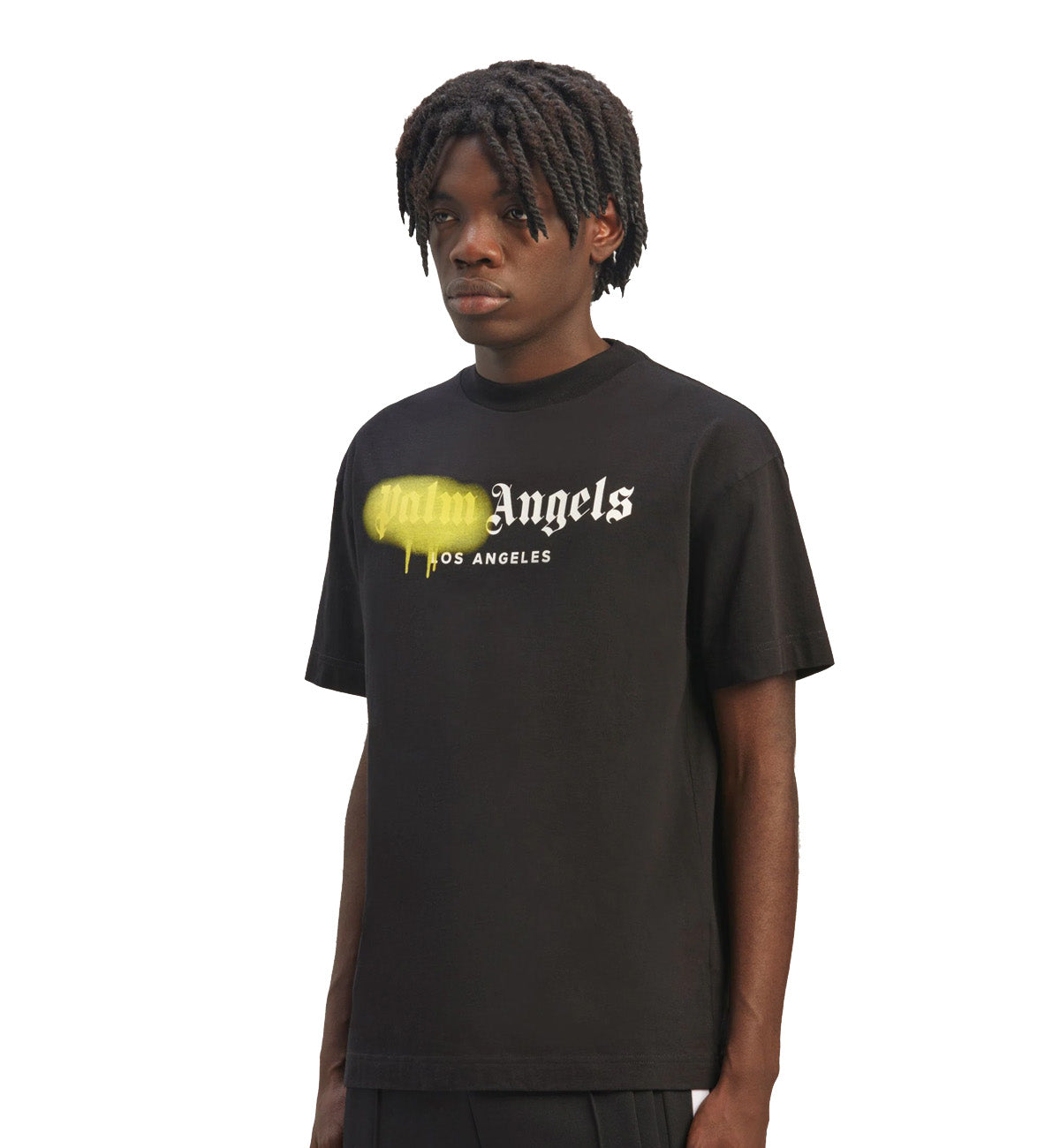 Palm Angels Los Angeles Sprayed T-Shirt (Black)