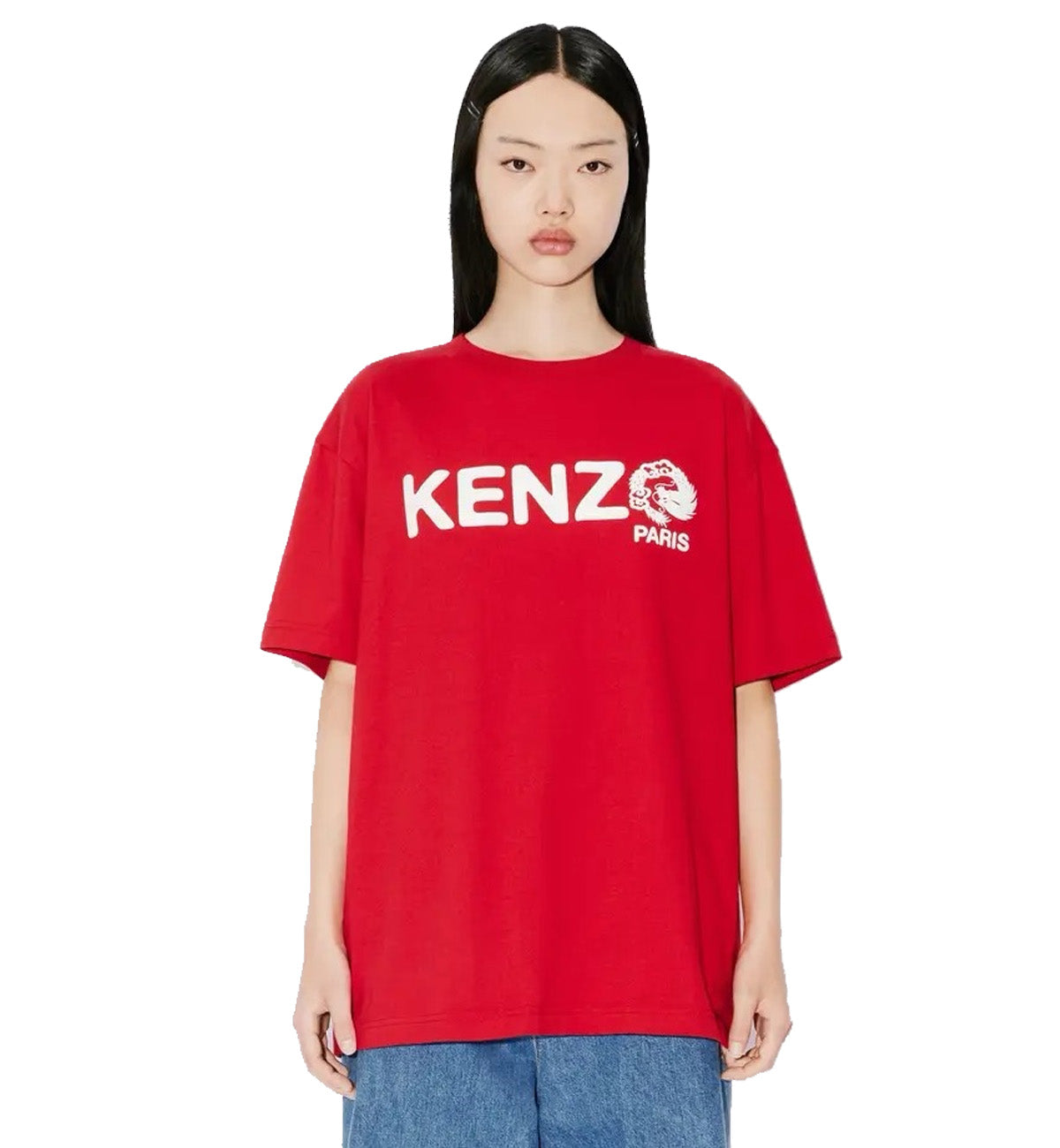 Kenzo Female Paris Year Of Dragon T-Shirt (Red)