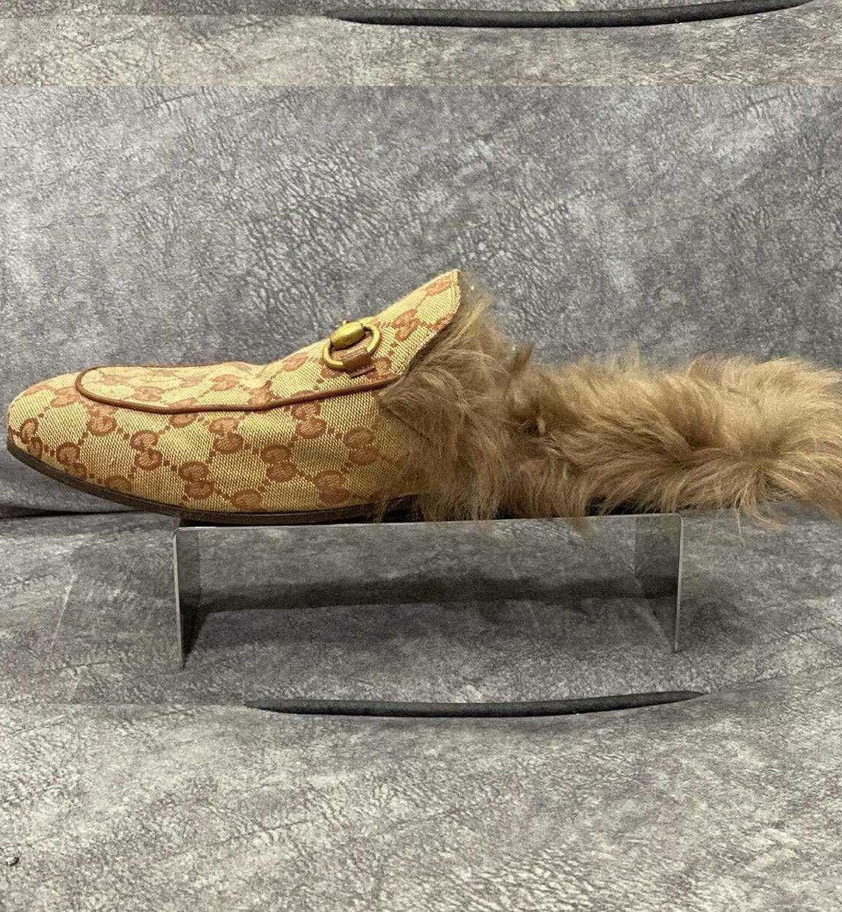 [Pre-Used] Gucci Loafer Princetown Slip Brown