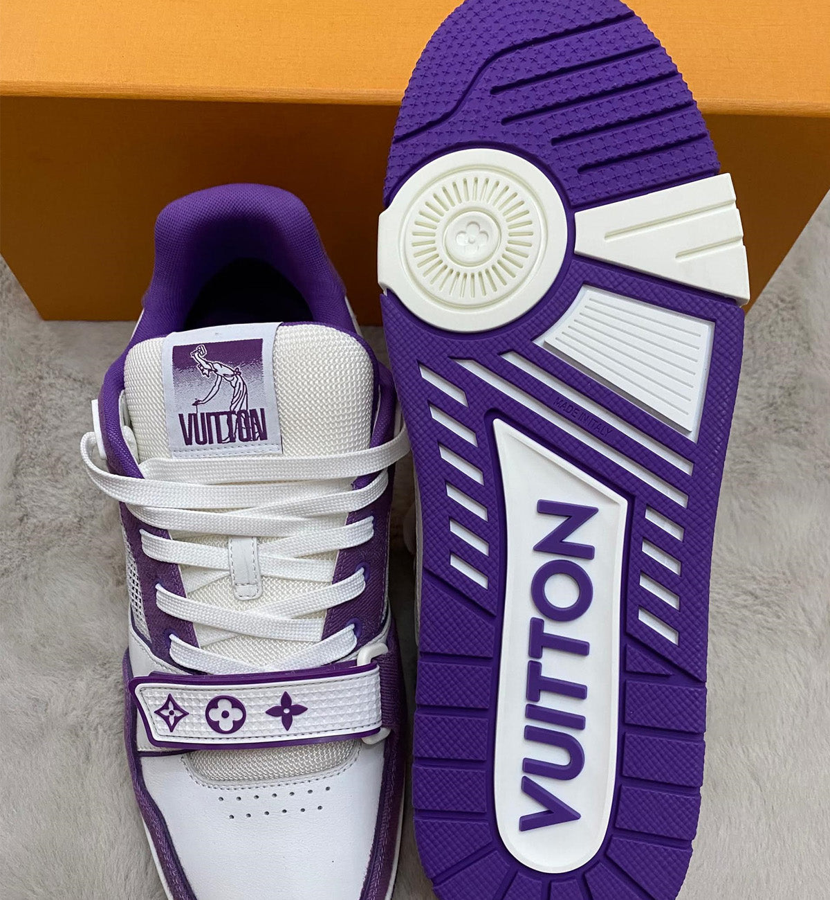 [Pre-used] LV Trainer Velcro Purple Strap