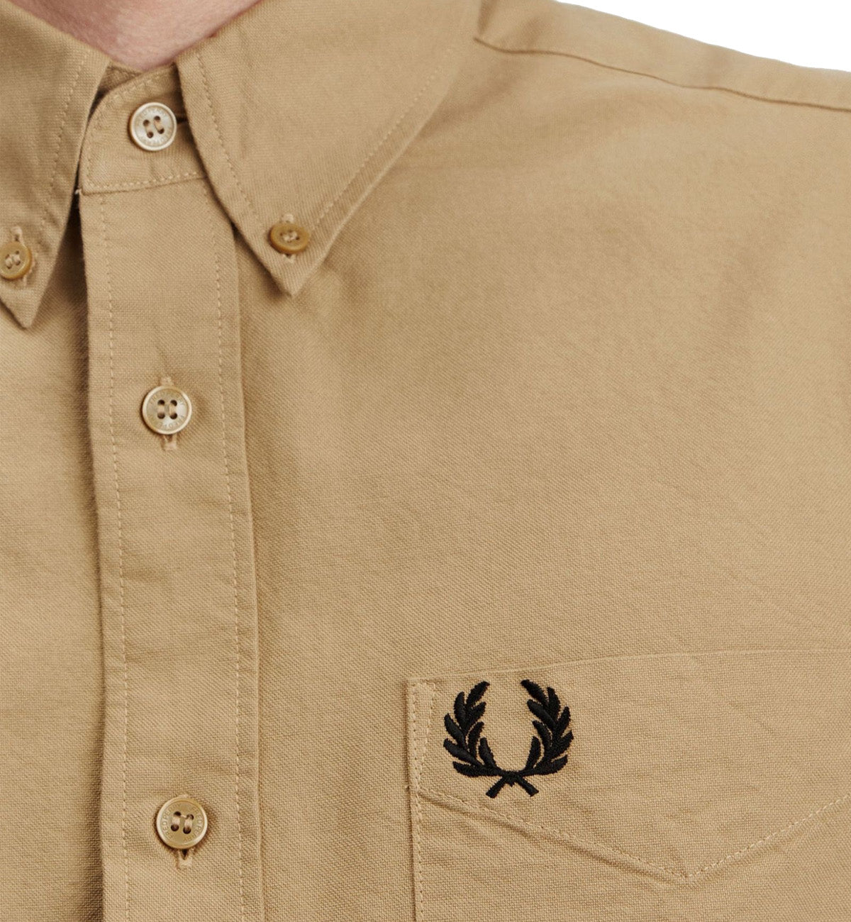 Fred Perry Classic Oxford Shirt (Brown)