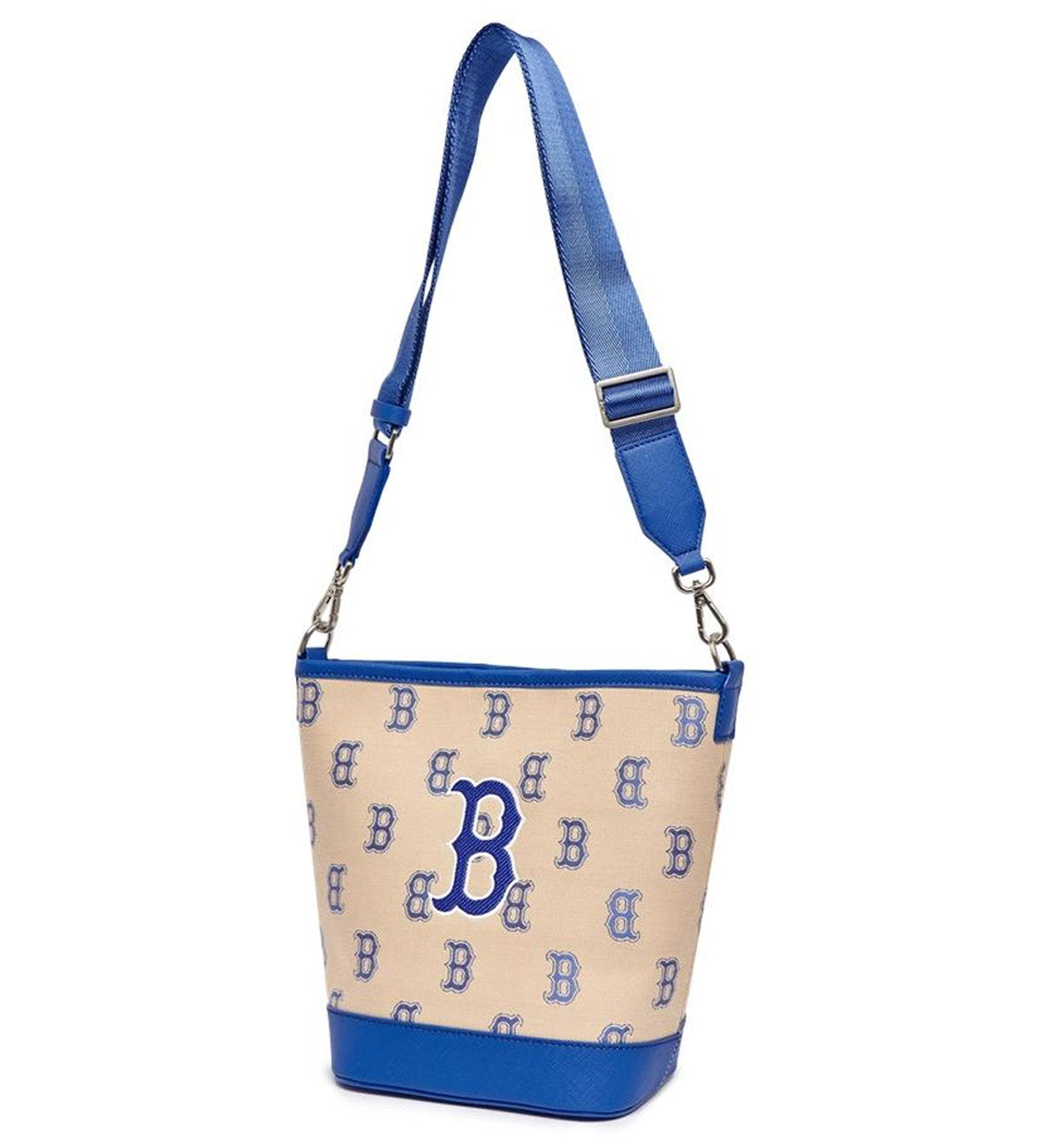 MLB Monogram Bucket Bag Boston Redsox