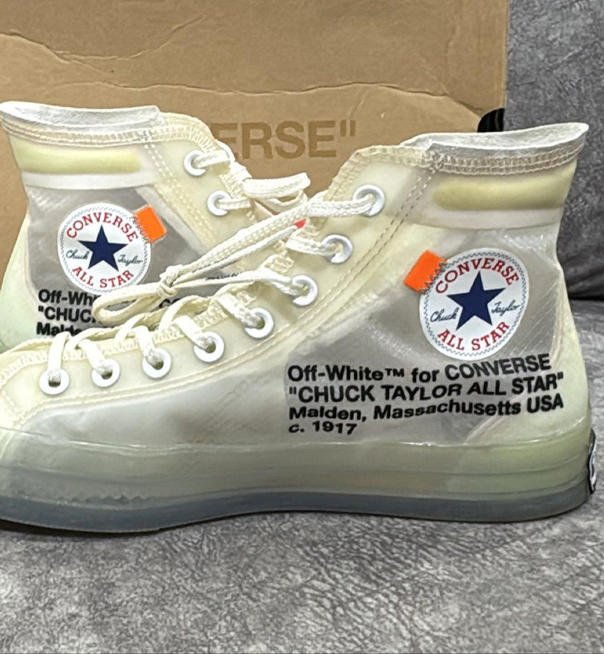 [Pre-Used] Off-White Converse OG Transparent