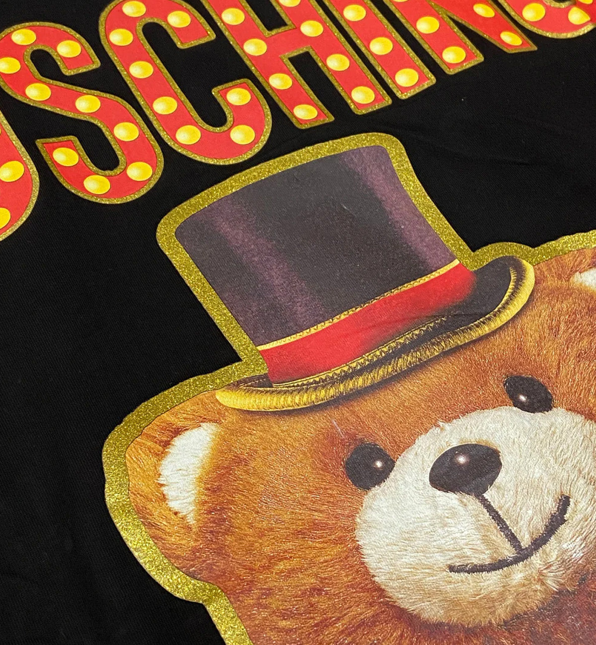 Moschino Circus Teddy Bear Printed T-Shirt