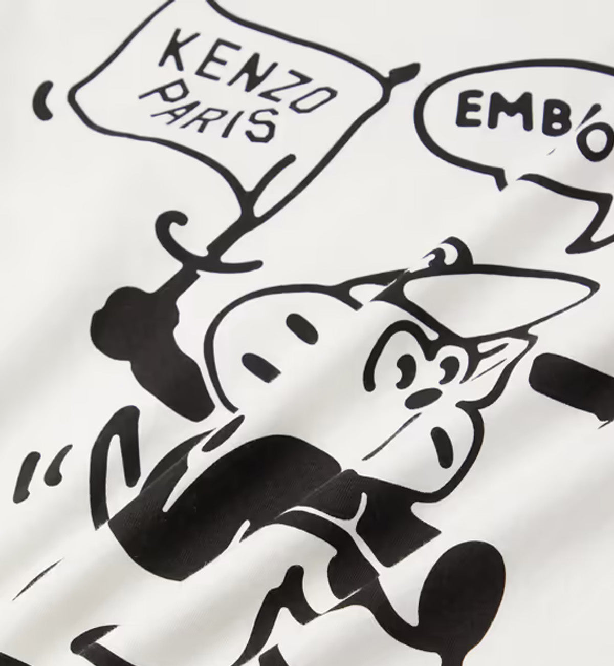 Kenzo Boke Boy Logo T-shirt (White) Tokyo Front
