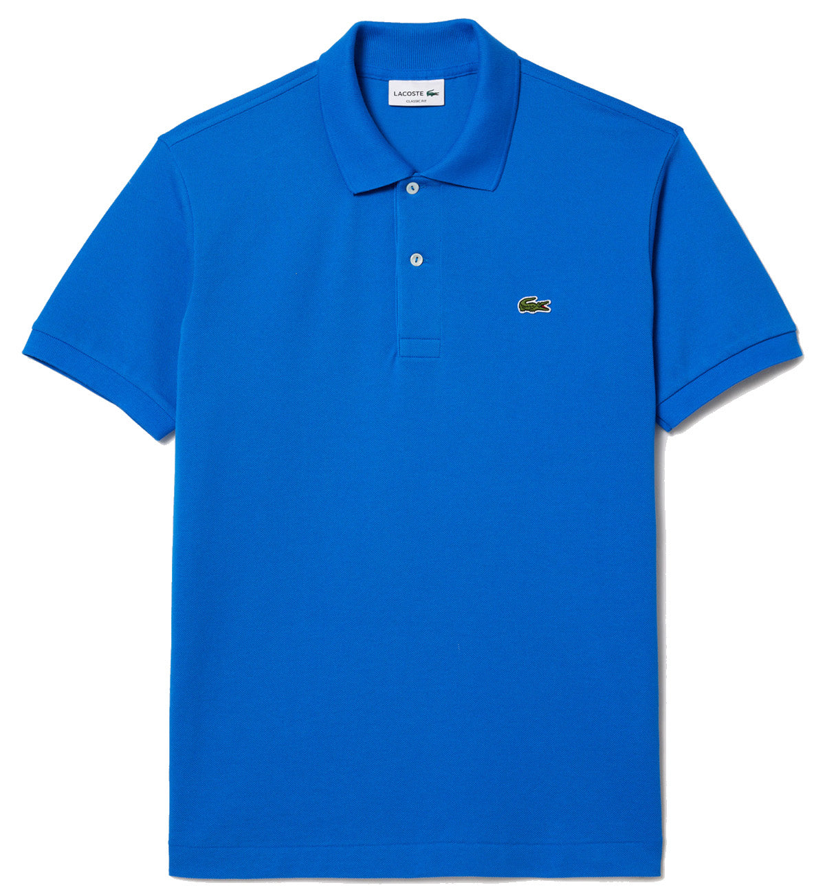 Lacoste Classic Fit Cotton Polo Shirt (Blue)