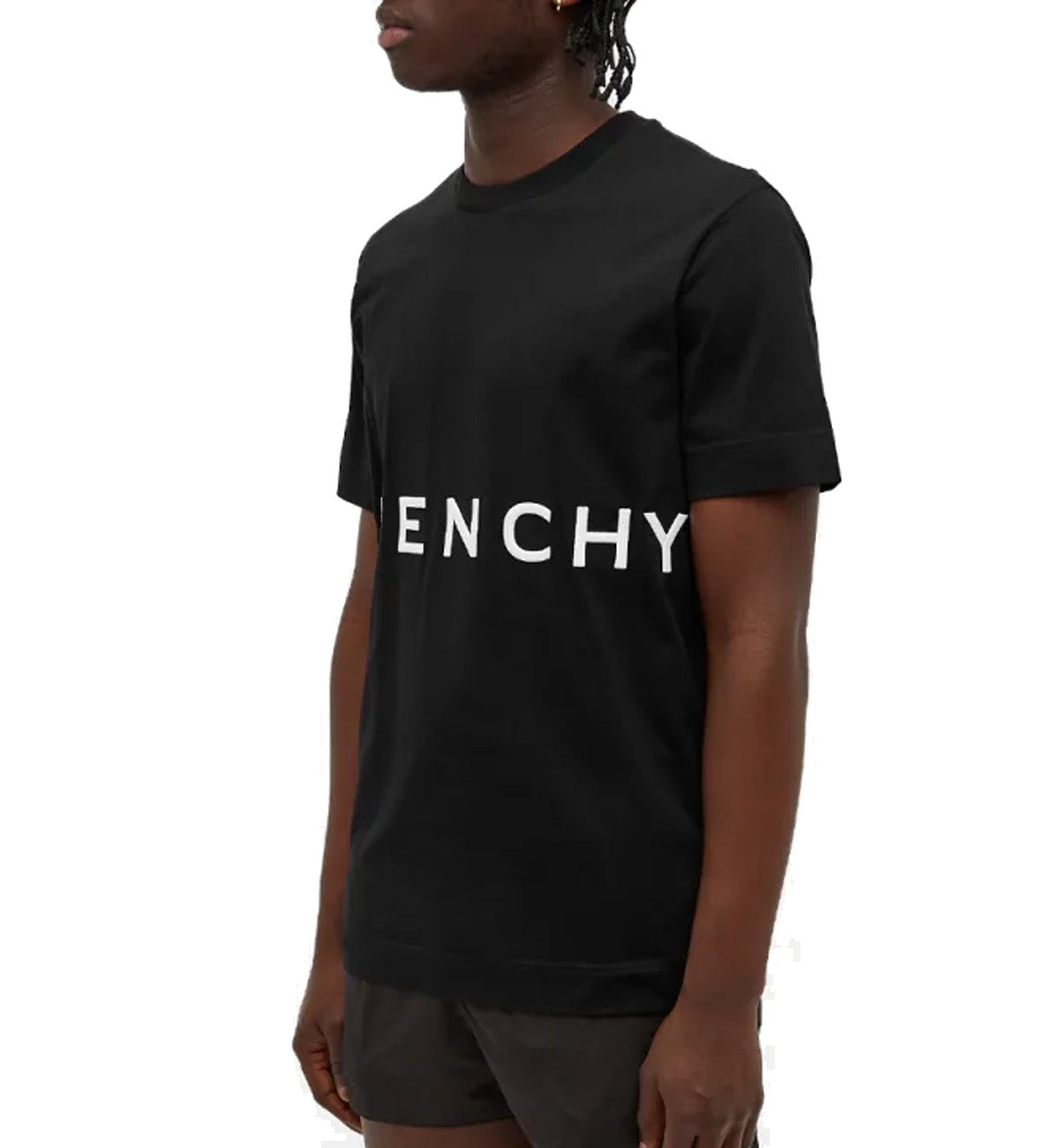 Givenchy 4G Embroidered Tee (Black)
