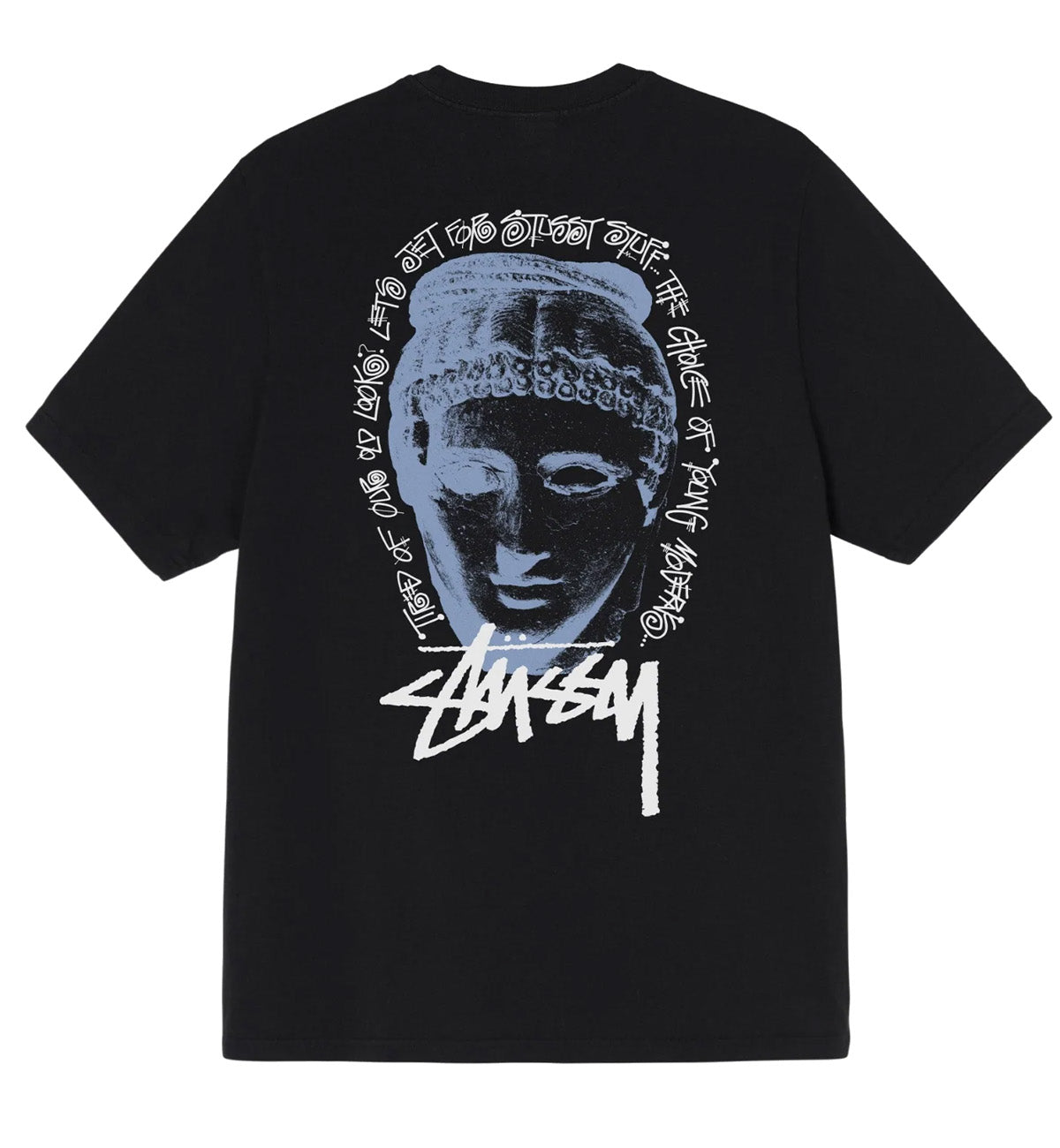 Stussy Young Moderns Tee (Black) | Shop authentic streetwear | Malaysia |  The Factory KL