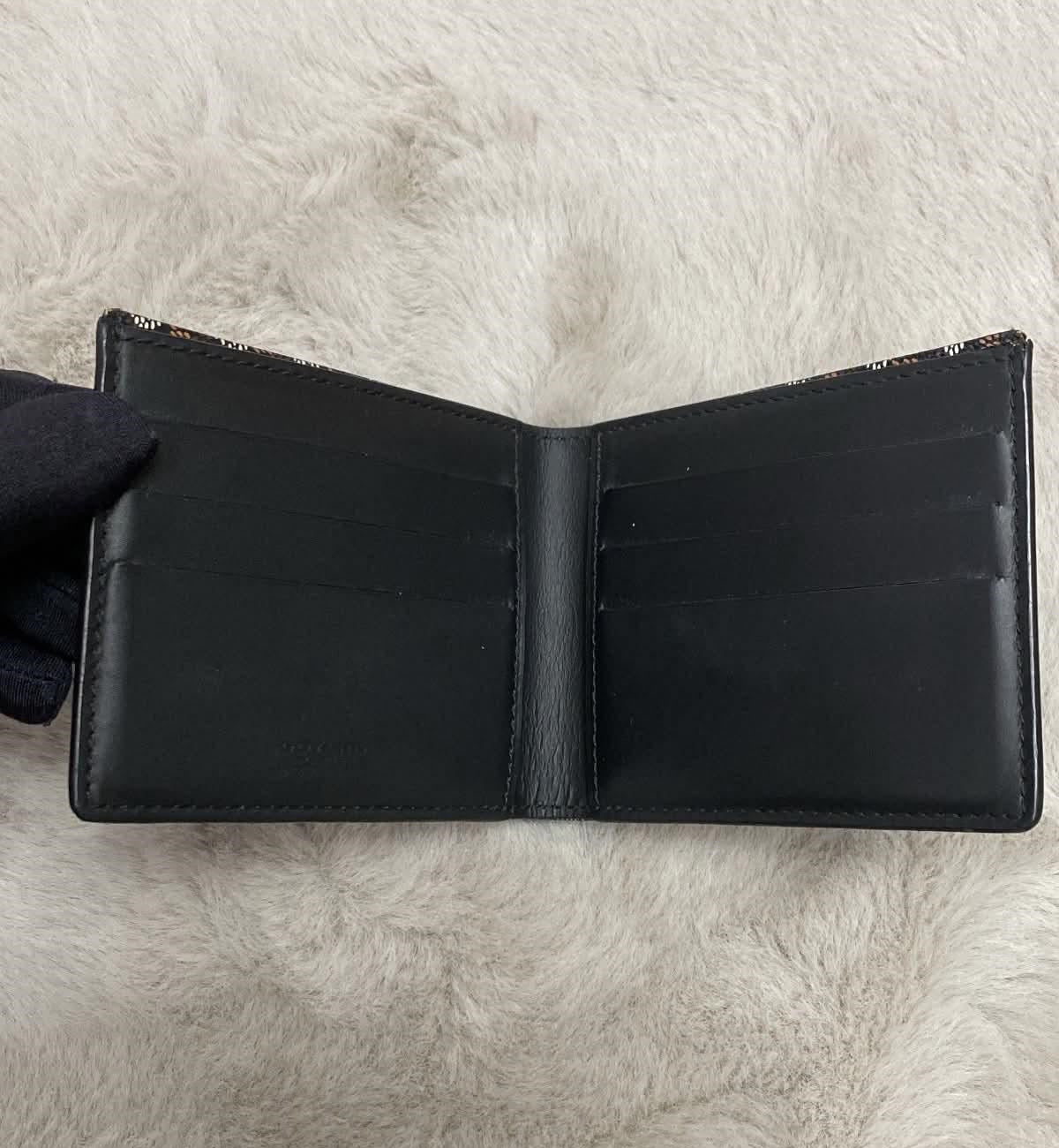 [Pre-used] Goyard Wallet Black Brown