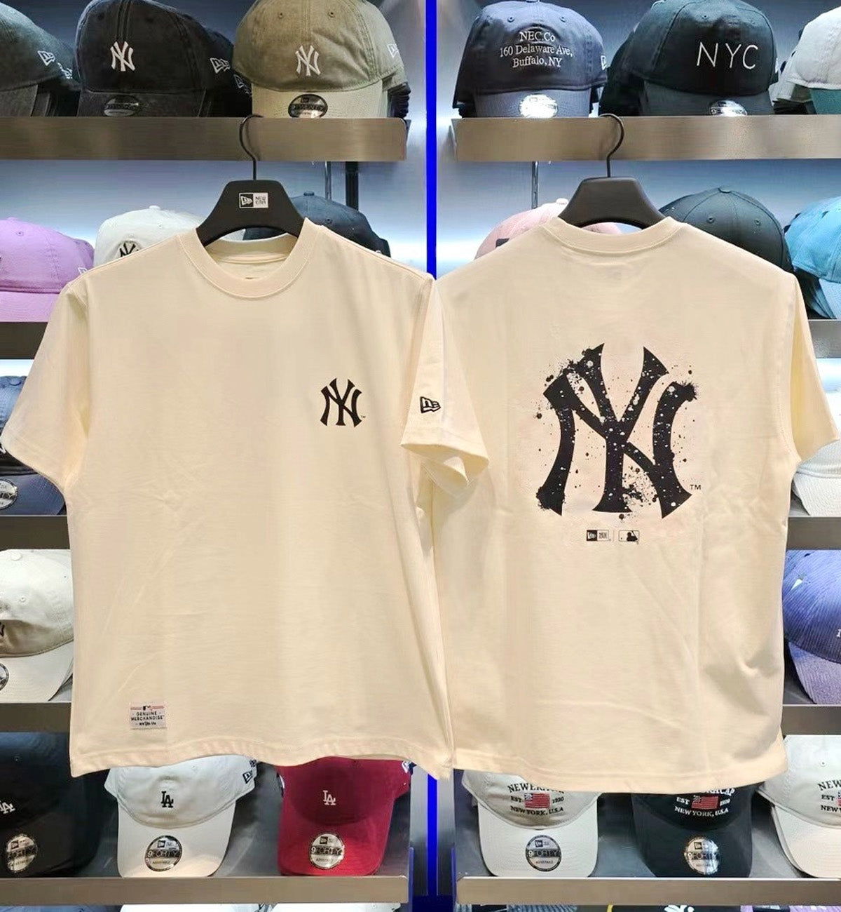 MLB New Era MLB Paint Tee (Ivory)