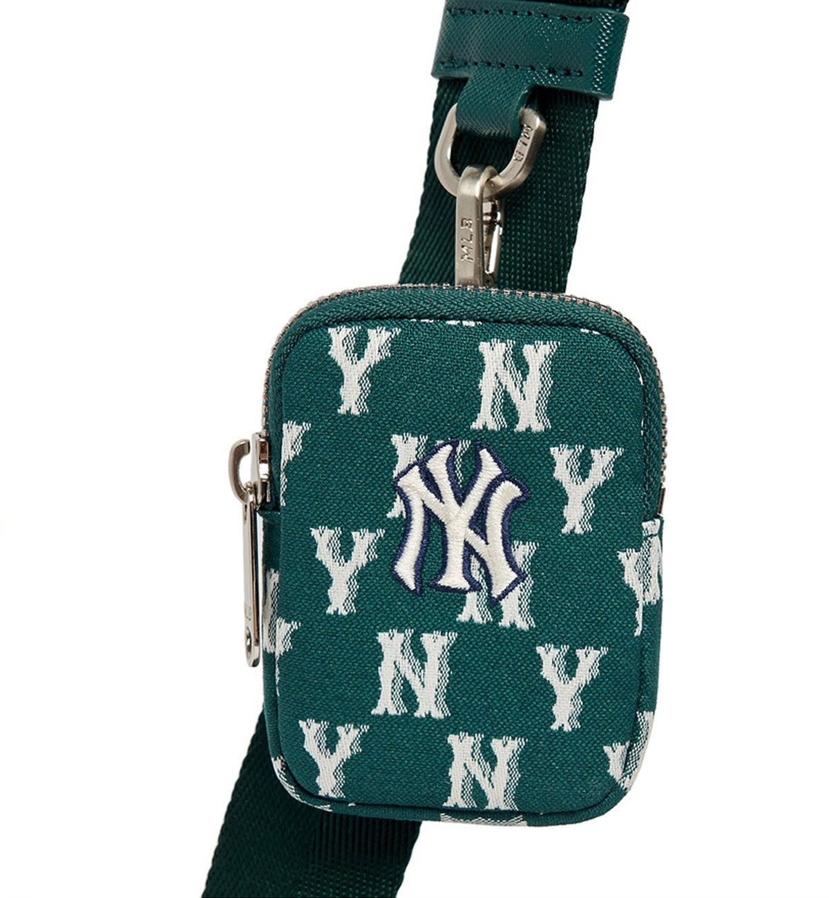NYK Monogram Cross Bag (Green White)
