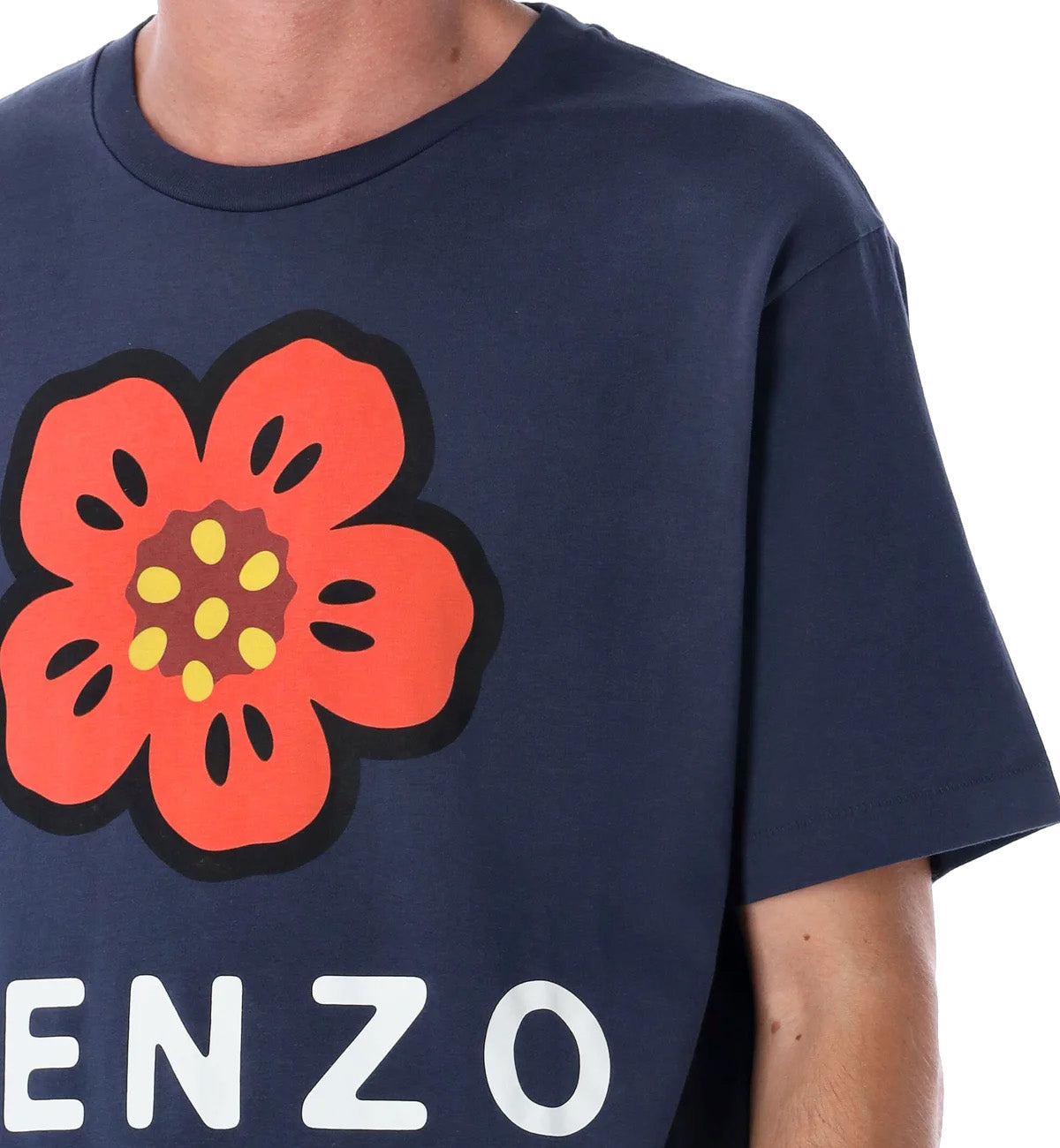 Kenzo 'Boke Flower Small Paris' T-shirt (Blue)