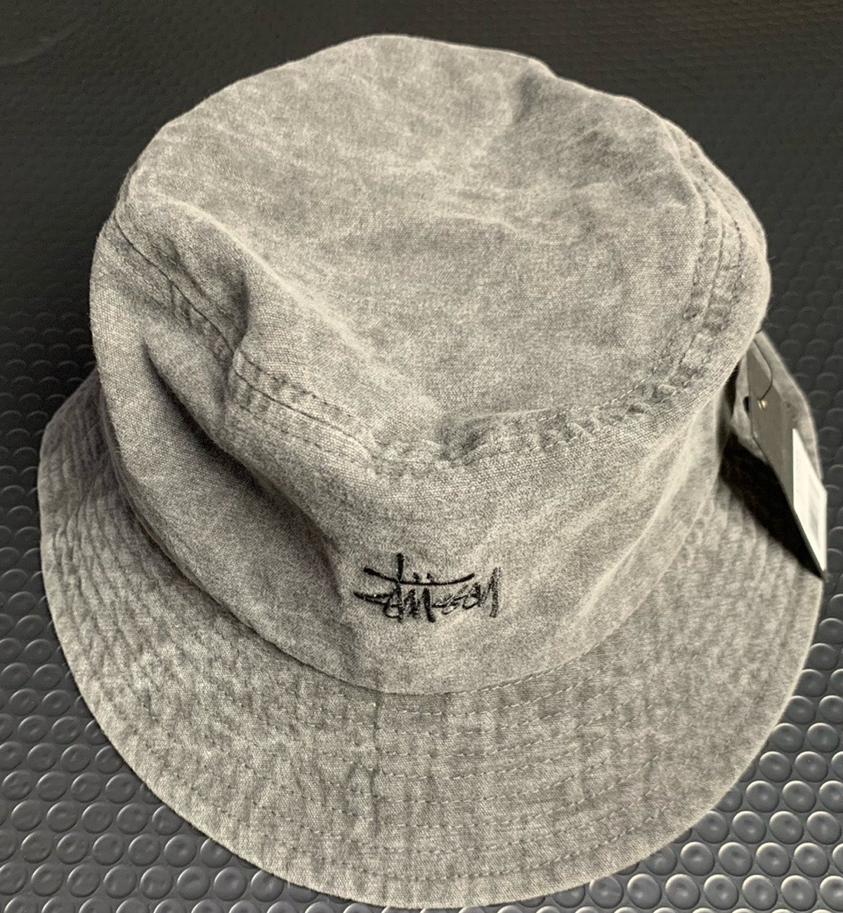 Stussy Smooth Enzyme Bucket Hat (Black)