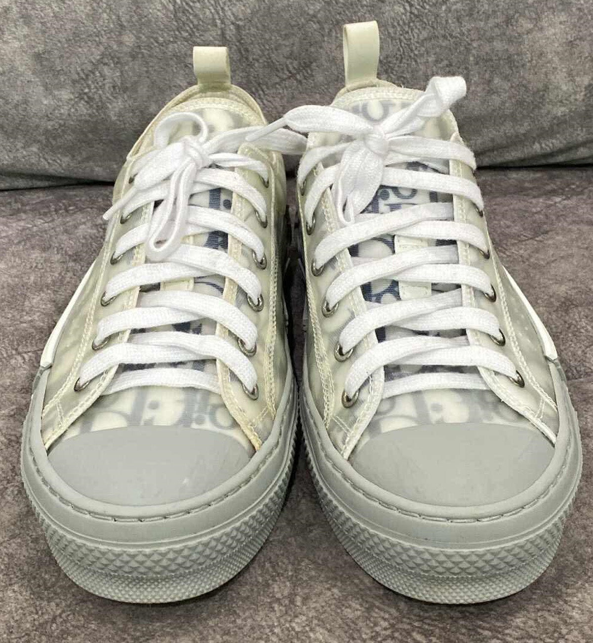 [Pre-Used] Dior Low B23 Oblique Blue White