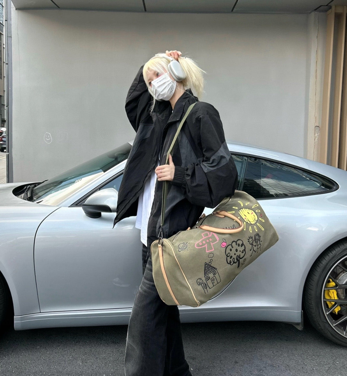 ResNonverba Sunny Duffel Bag (Olive)