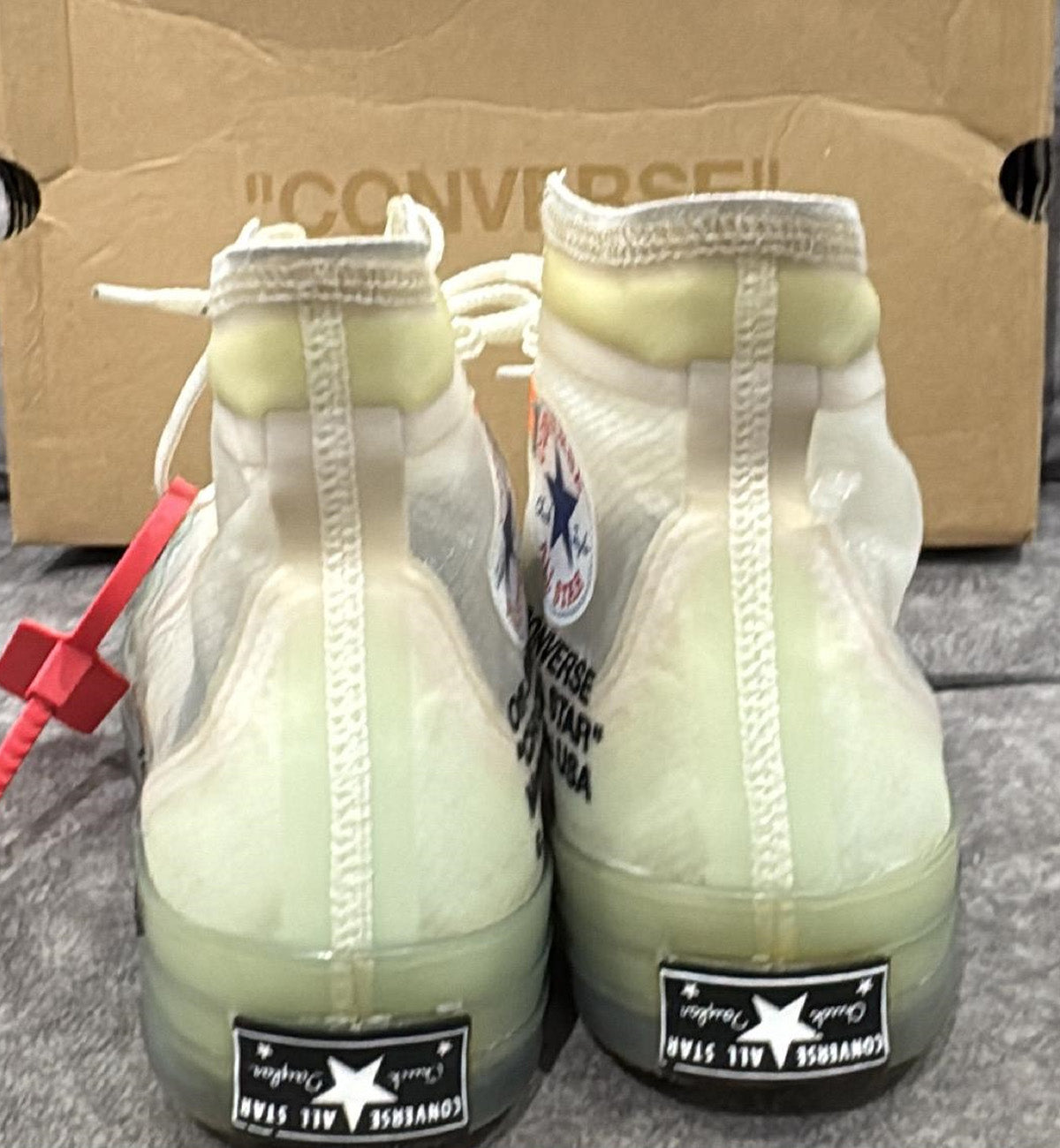 [Pre-Used] Off-White Converse OG Transparent