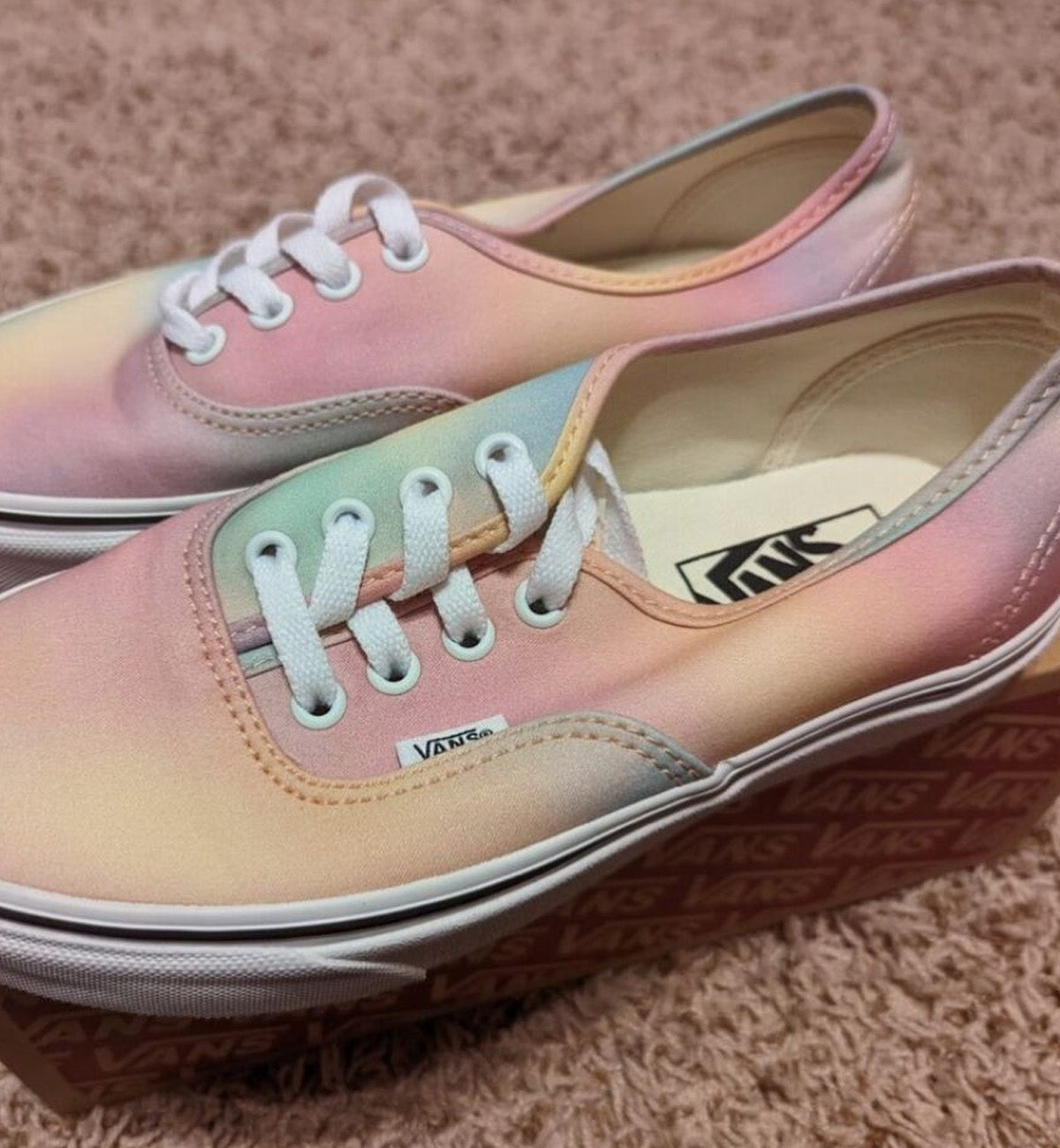 Vans Authentic Rainbow Aura Shift Multi Color