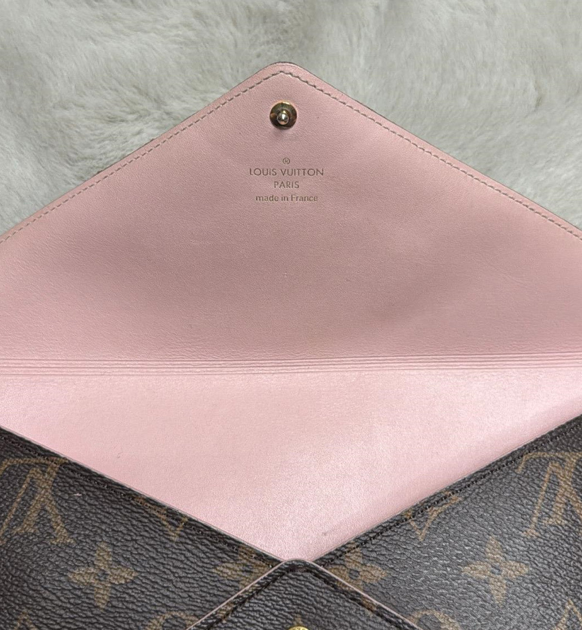 [Pre-used] LV Clutch Kirigami Monogram Brown