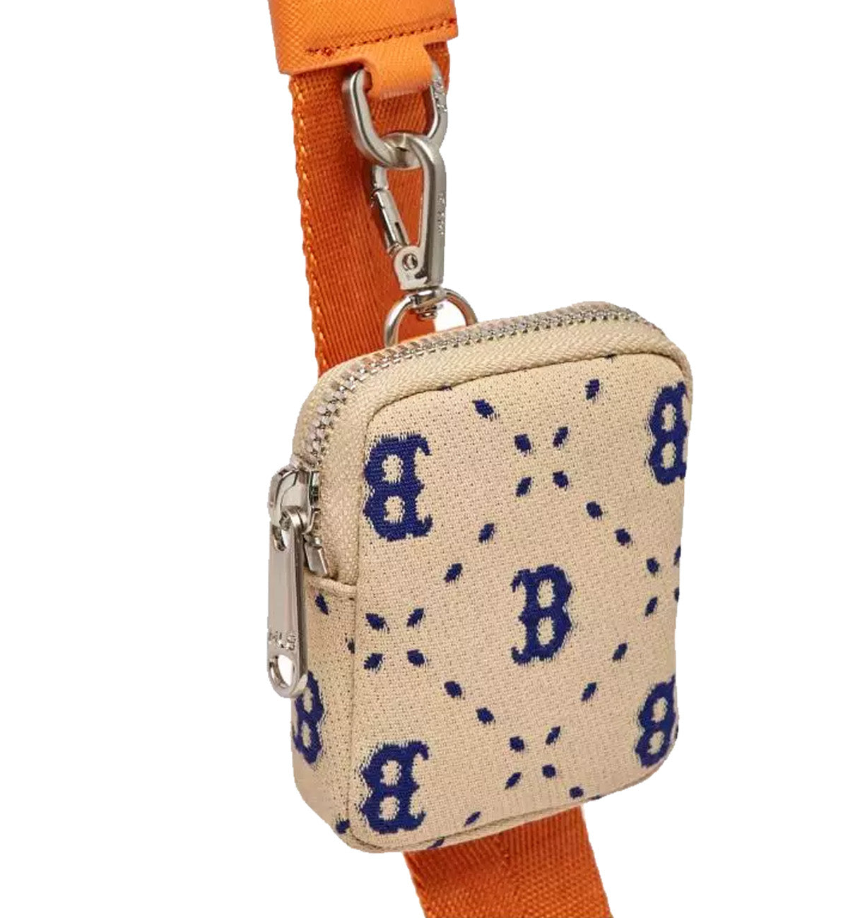 MLB Diamond Monogram Jacquard Mini Crossbody Bag Boston Red Sox