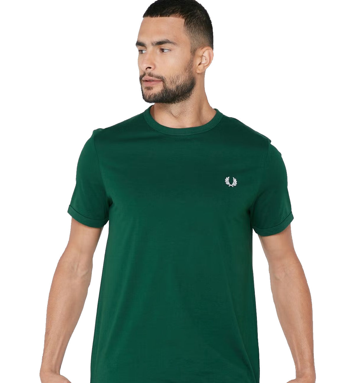 Fred Perry Green with Small Logo T-Shirt