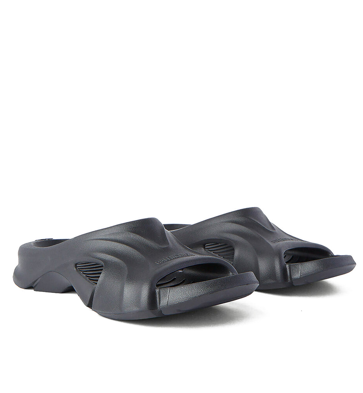 Balenciaga Mold Slides (Black) – The Factory KL