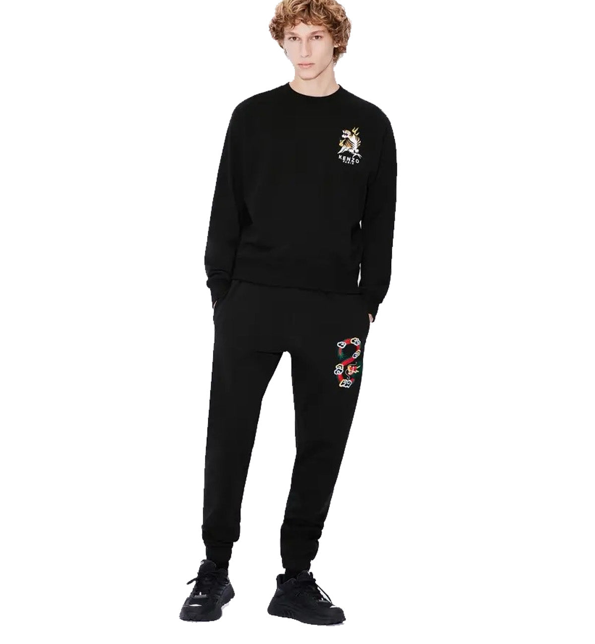 Kenzo Year Of Dragon Sweatpants (Black)