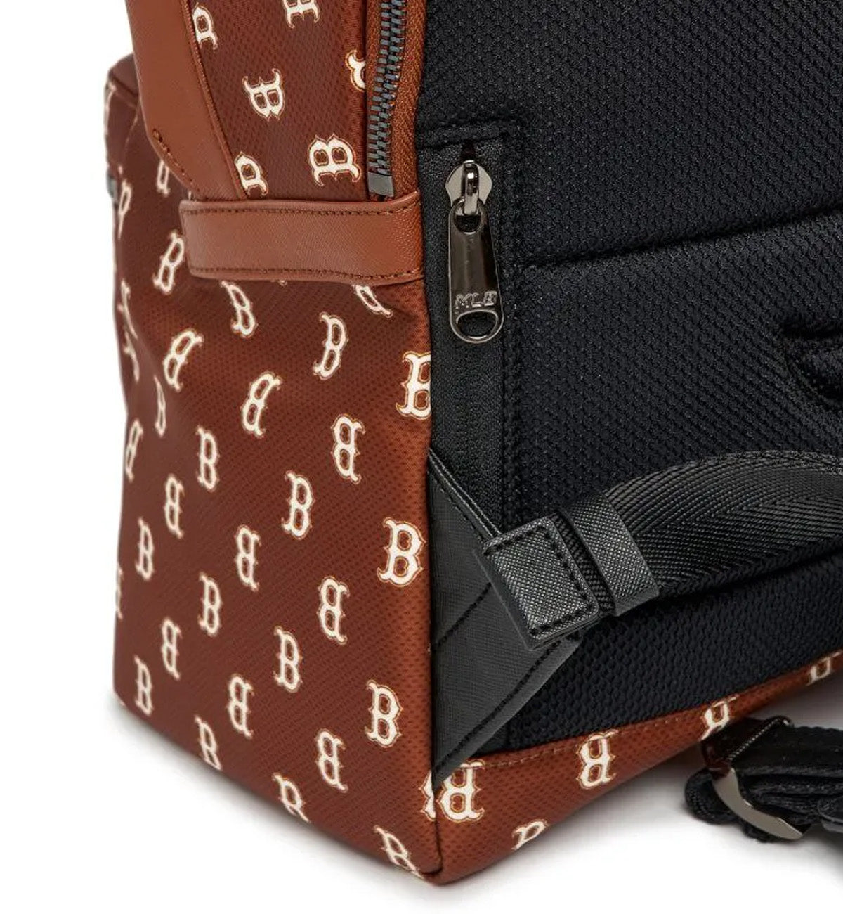 MLB Monogram Backpack Boston Red Sox (Brown)