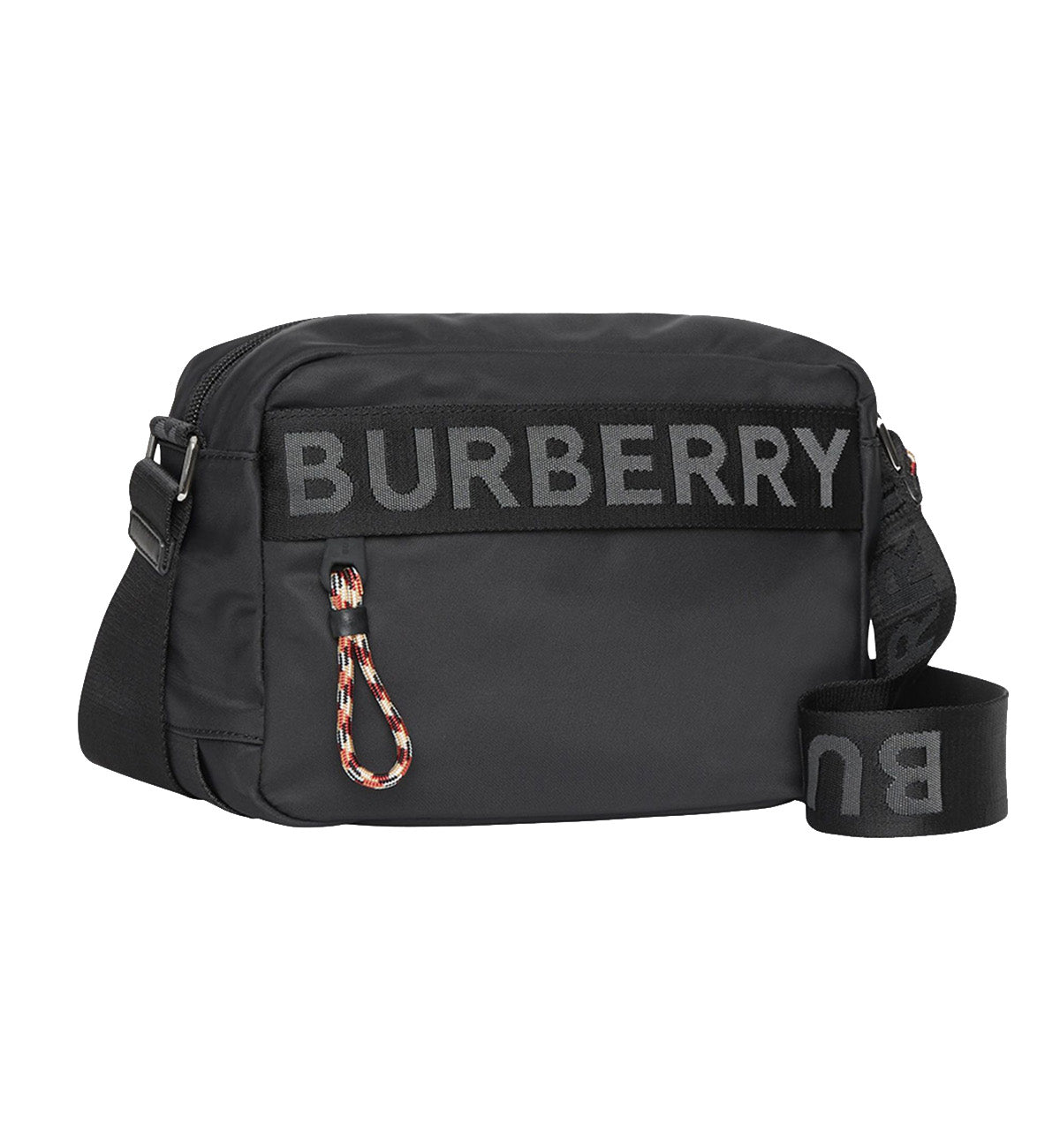 Burberry shoulder bag black sale