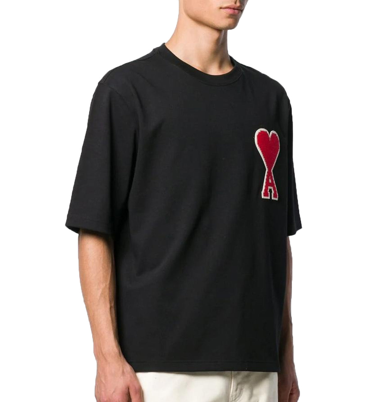 Ami Big Love Logo T-Shirt (Black)